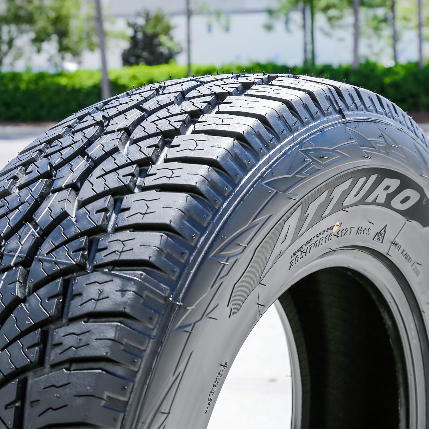 ATTURO Trail Blade A/T All-Terrain Tire, 275/55R20 117T XL | Truck/SUV All Terrain All Weather Traction 117T Rated Extra Load Radial Construction Black Sidewall Tire