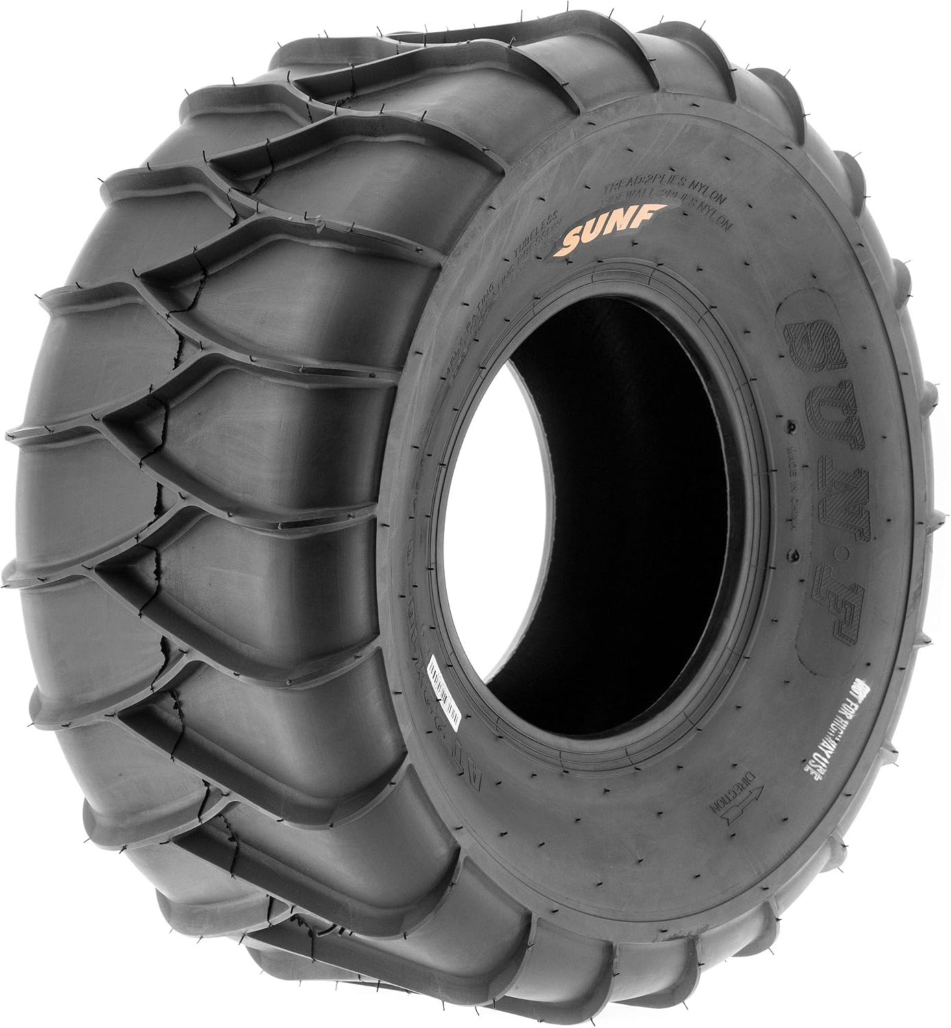 SunF Set 2 ATV Tires 22x10-9 22x10x9 Sand & Snow 6 PR A036