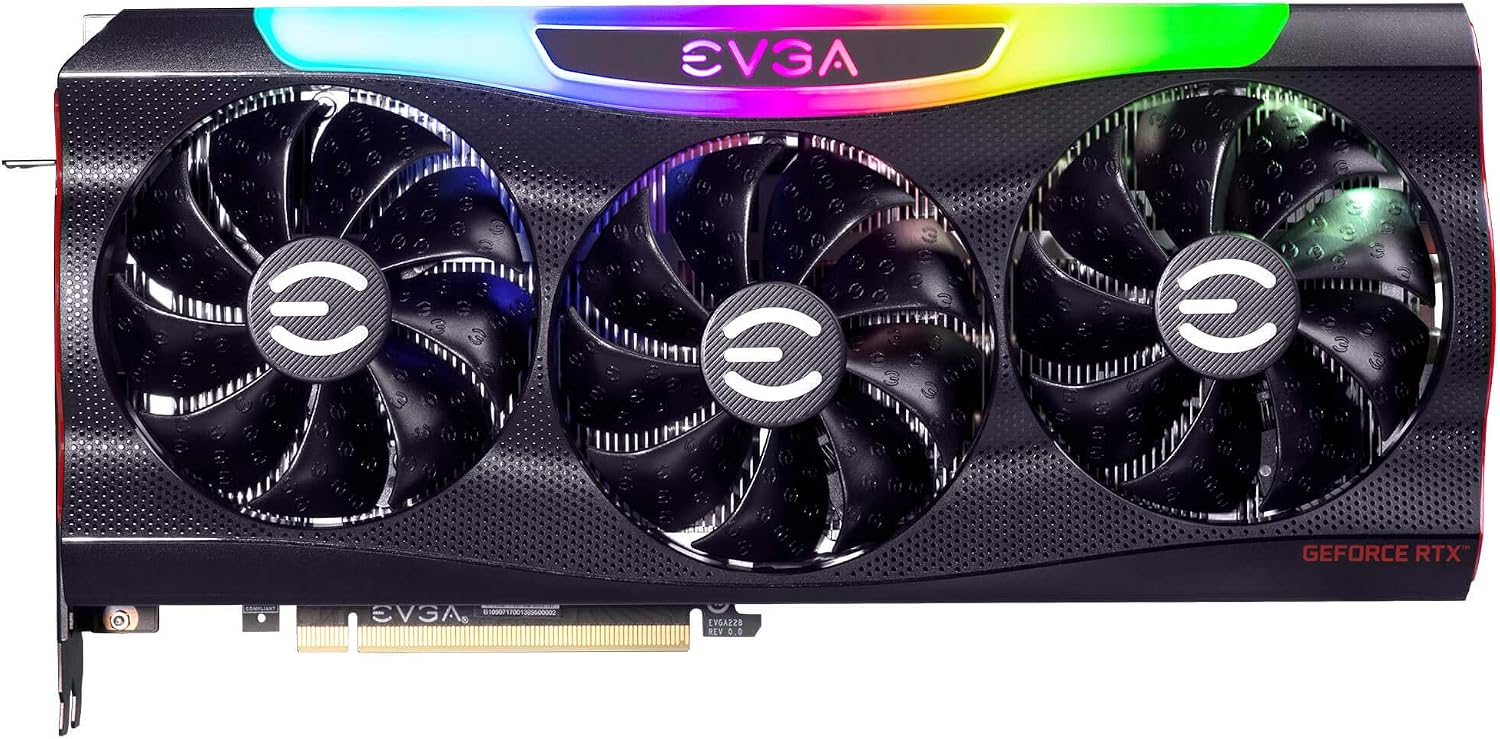 EVGA 10G-P5-3897-KR GeForce RTX 3080 FTW3 ULTRA GAMING, 10GB GDDR6X, iCX3 Technology, ARGB LED, Metal Backplate
