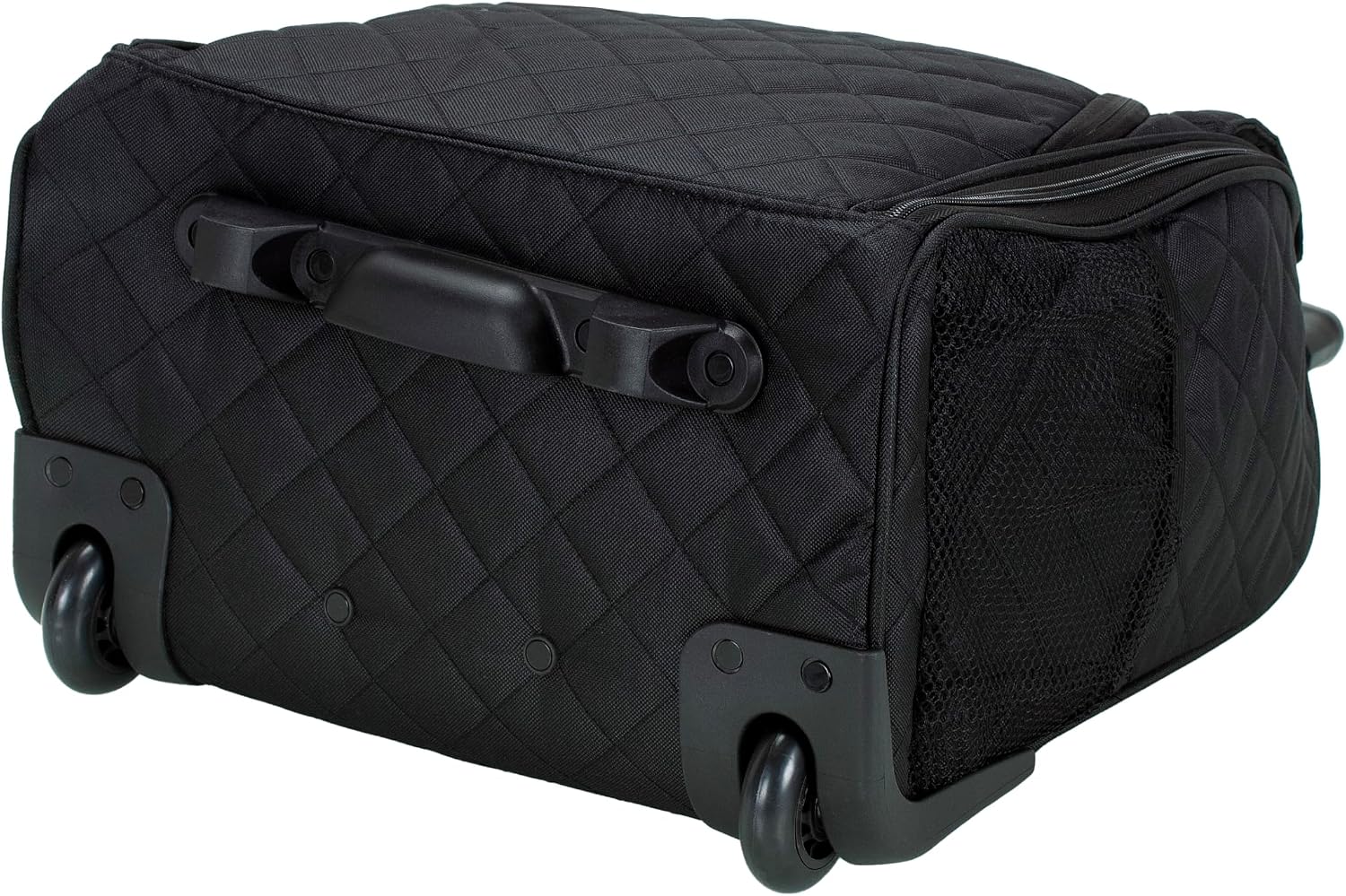 Rockland Melrose Upright Wheeled Underseater Carry-On Luggage, Red