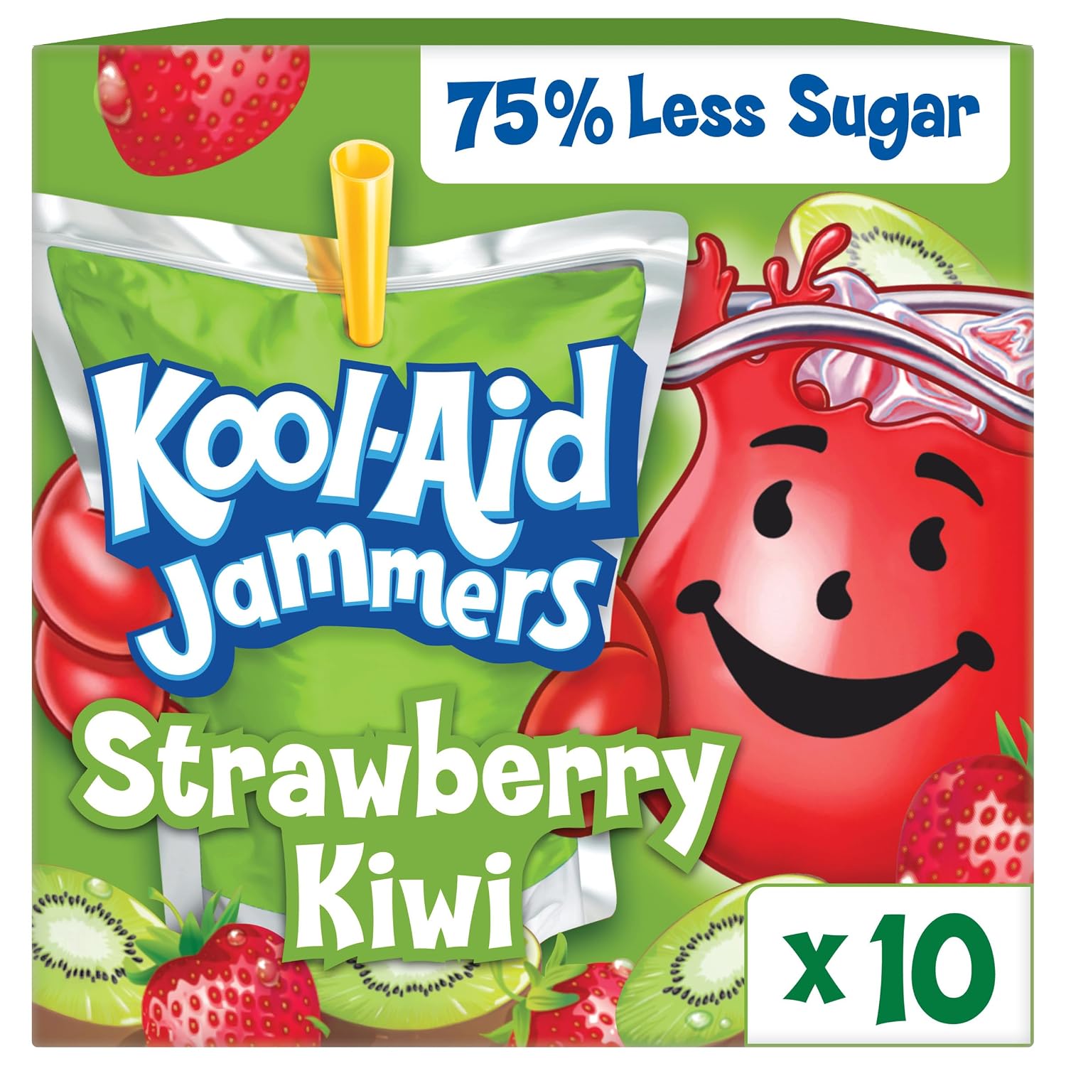 Kool-Aid Juice Drink, 40 ct Pack, Grape Flavored, 4 Boxes of 10 Pouches