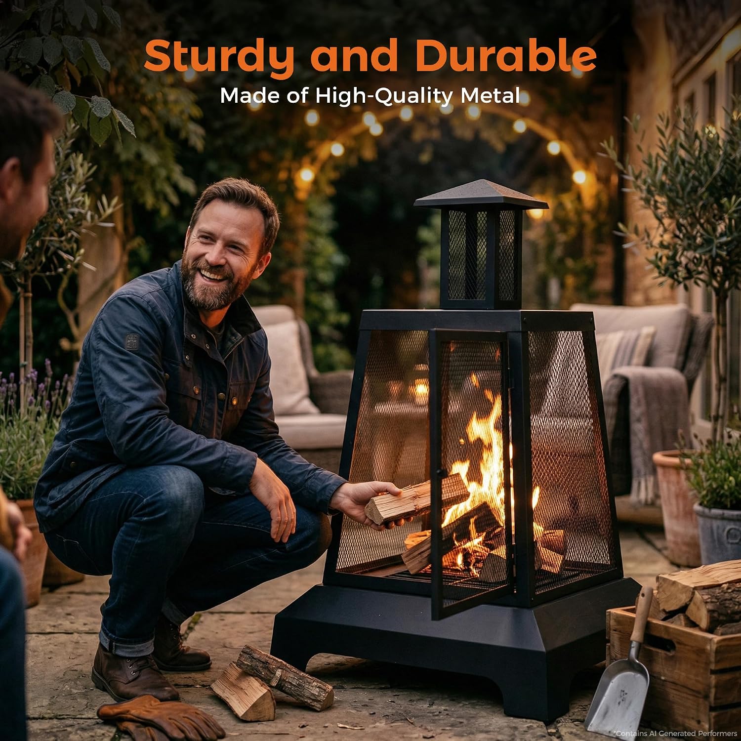 BALI OUTDOORS 28 inch Fire Pit Outdoor