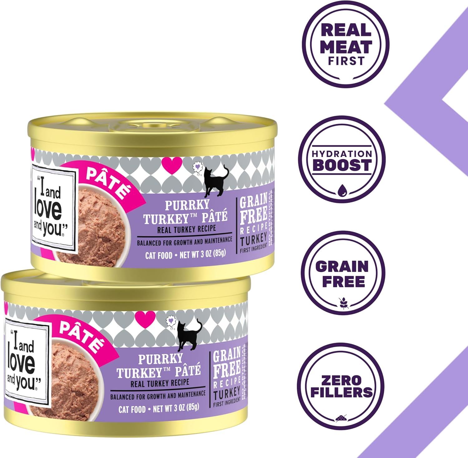 I AND LOVE AND YOU, Cat Food Variety, 3 Ounce, 12 Pack