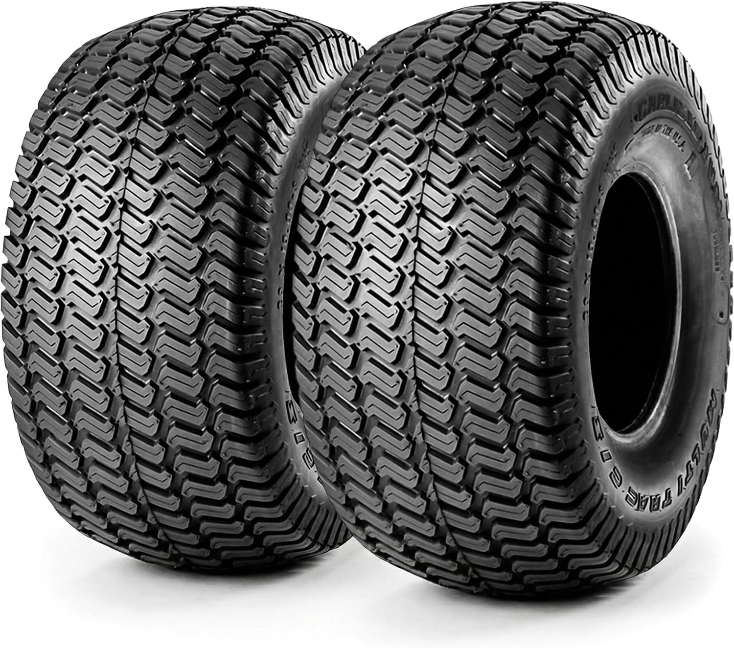 Carlisle Multi-Trac C/S 25X8.50-14 90A4 B | Lawn Mower & Garden Tractor All Season Traction 90A3 Rated 4 Ply Bias Construction Black Sidewall Tire