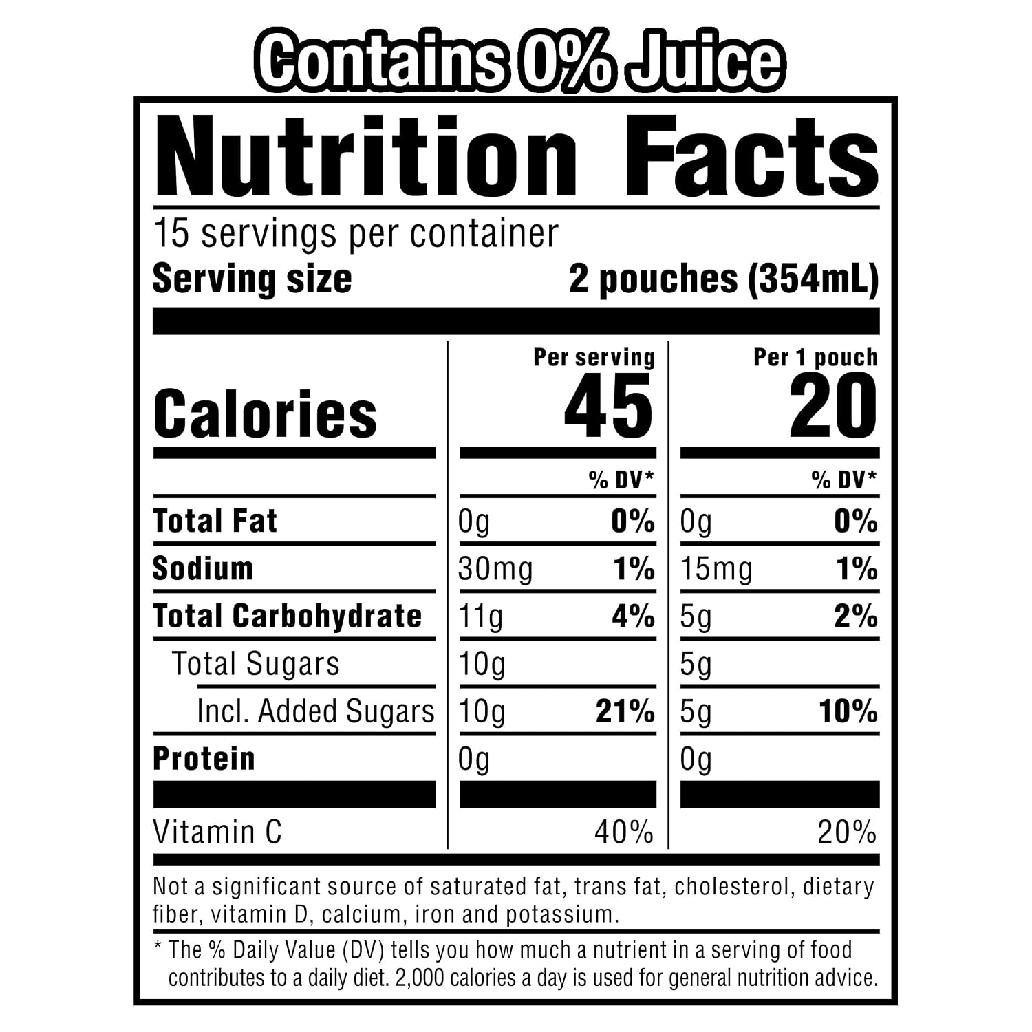 Kool-Aid Drink, 10 ct Box Tropical Punch Flavored, 6 fl oz Pouches | for Flavorful Hydration and Shareable Refreshment Good Source of Vitamin C, Caffeine Free Gluten Free