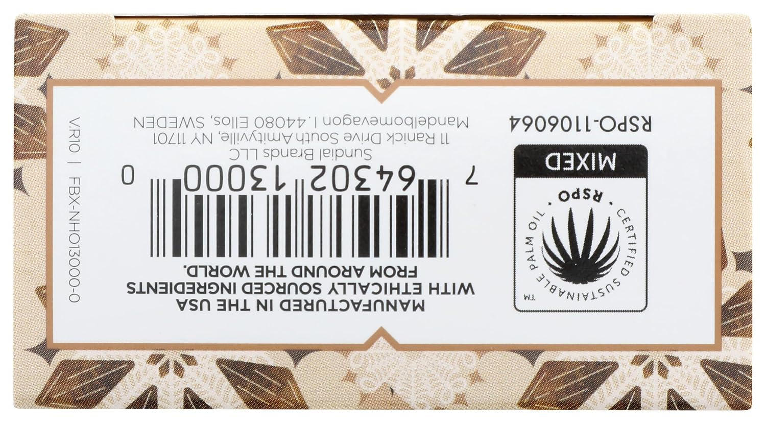 Bar Soap Raw Shea Butter 5 Oz By Nubian Heritage