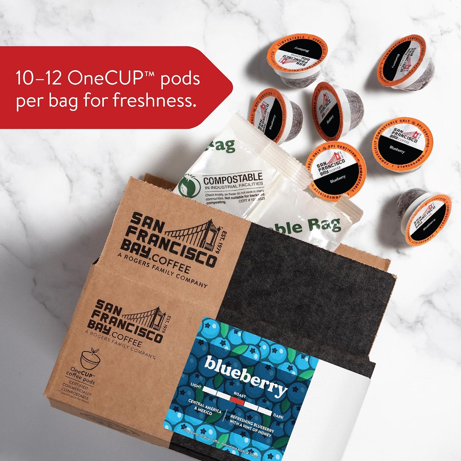 SAN FRANCISCO BAY FRENCH ROAST 24 ONE CUPS for Keurig K-Cup Brewers