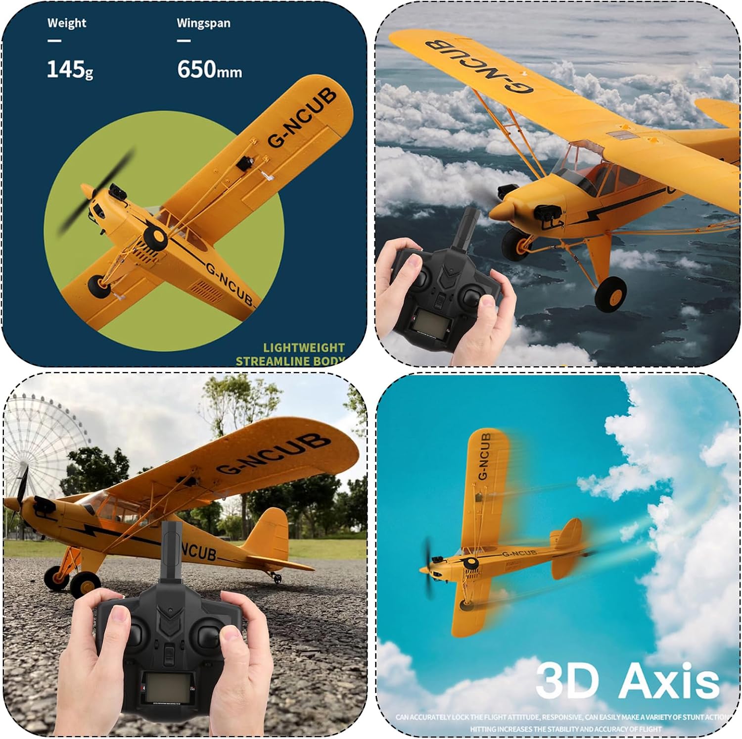 Rc Airplane Portable Simulation Appearance 6g 5ch Fixed Wing Rc Airplane Drone Model 3D Brushless Xk A160 Brushless Flyer Adult Gift