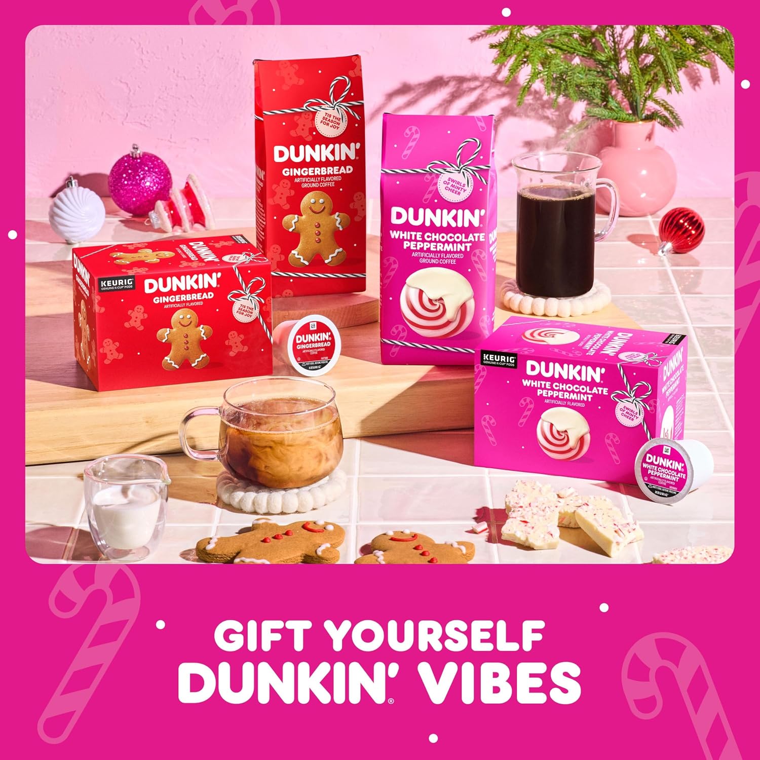 Dunkin’ Pumpkin Spice Artificially Flavored Coffee, 60 Keurig K-Cup Pods | 6 boxes of 10 single serve coffee pods each, Limited edition fall flavor, Made with arabica coffee, SNAP EBT eligible