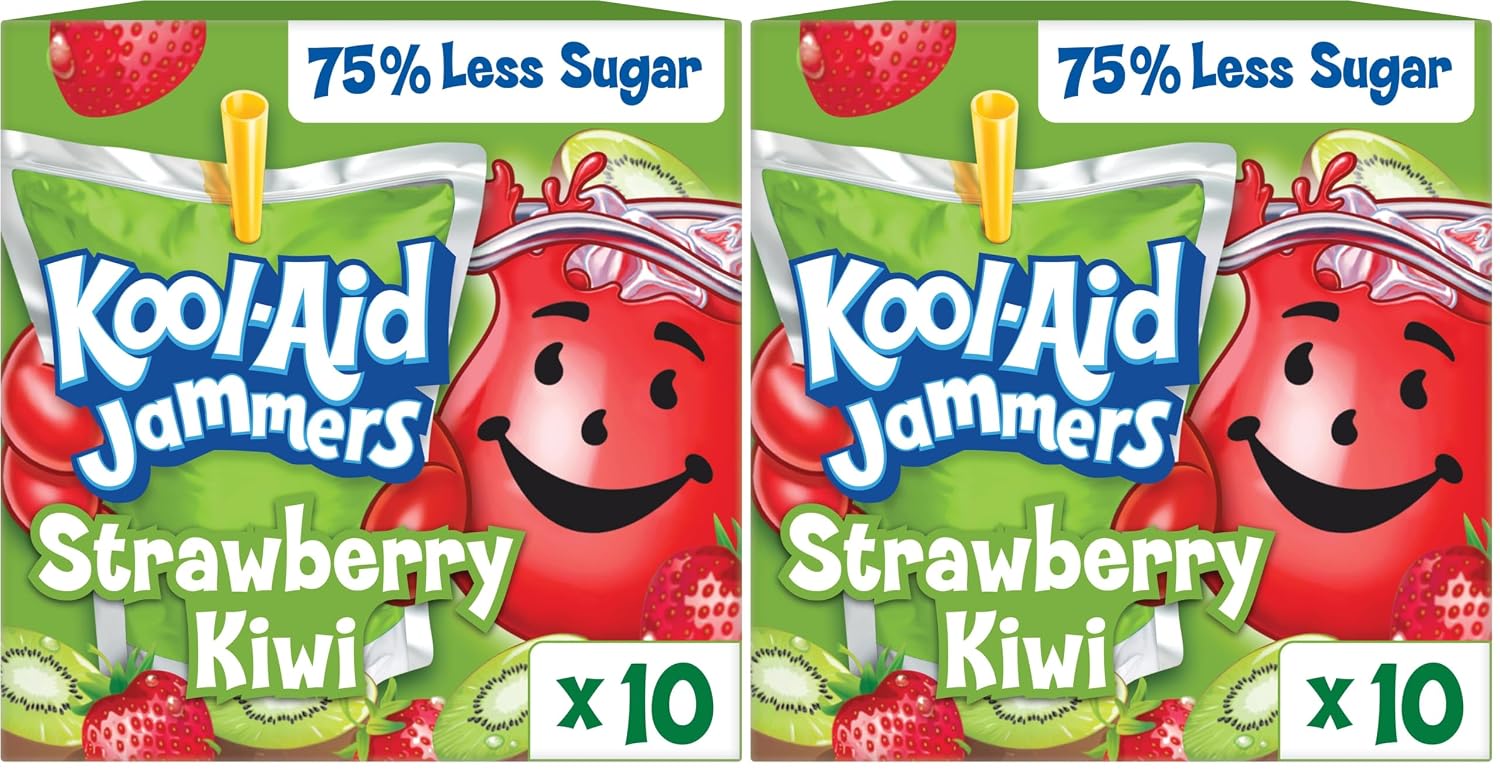 Kool-Aid Juice Drink, 40 ct Pack, Grape Flavored, 4 Boxes of 10 Pouches