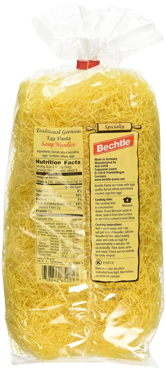 Bechtle German Egg Noodles - Thin ( 17.6 oz )