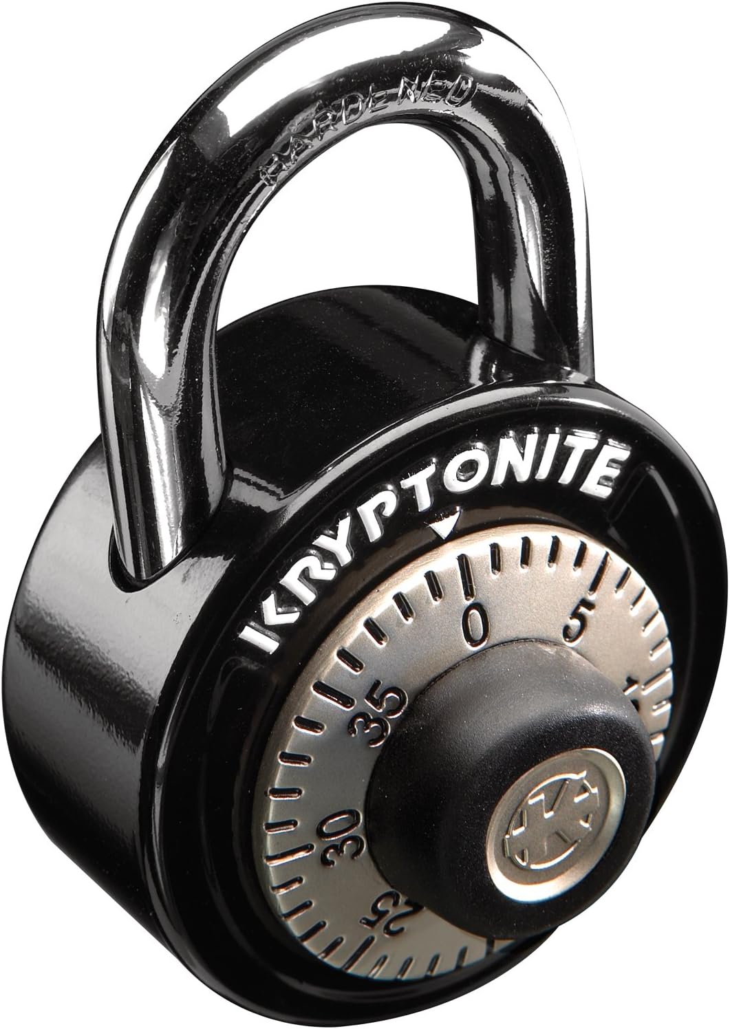 Kryptonite Gripper Dial Bicycle Combo Padlock, 50mm Steel Anti-Theft Padlock for Bike, Door, School | bike-locks