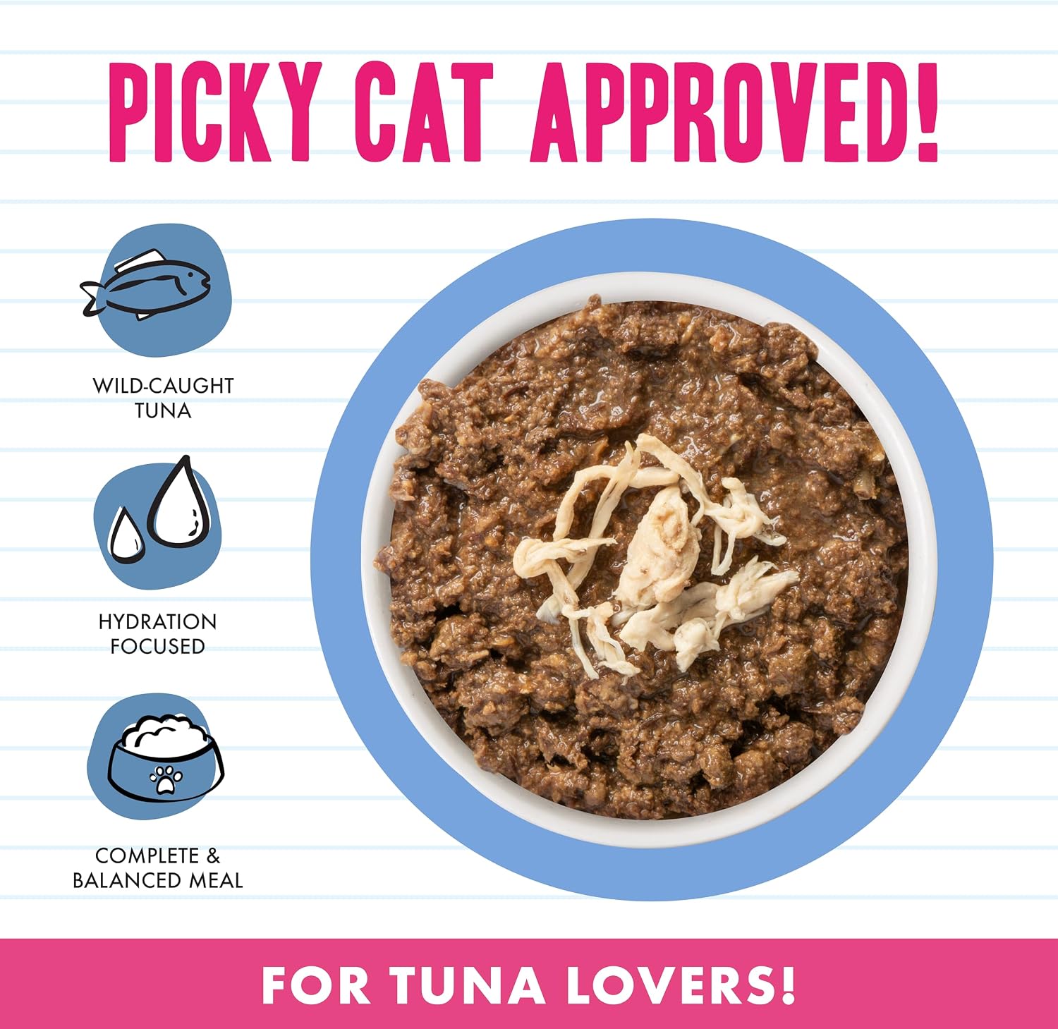 Weruva BFF Minced Natural Wet Cat Food, Batch O Besties Variety Pack, 5.5oz Can, Pack of 8