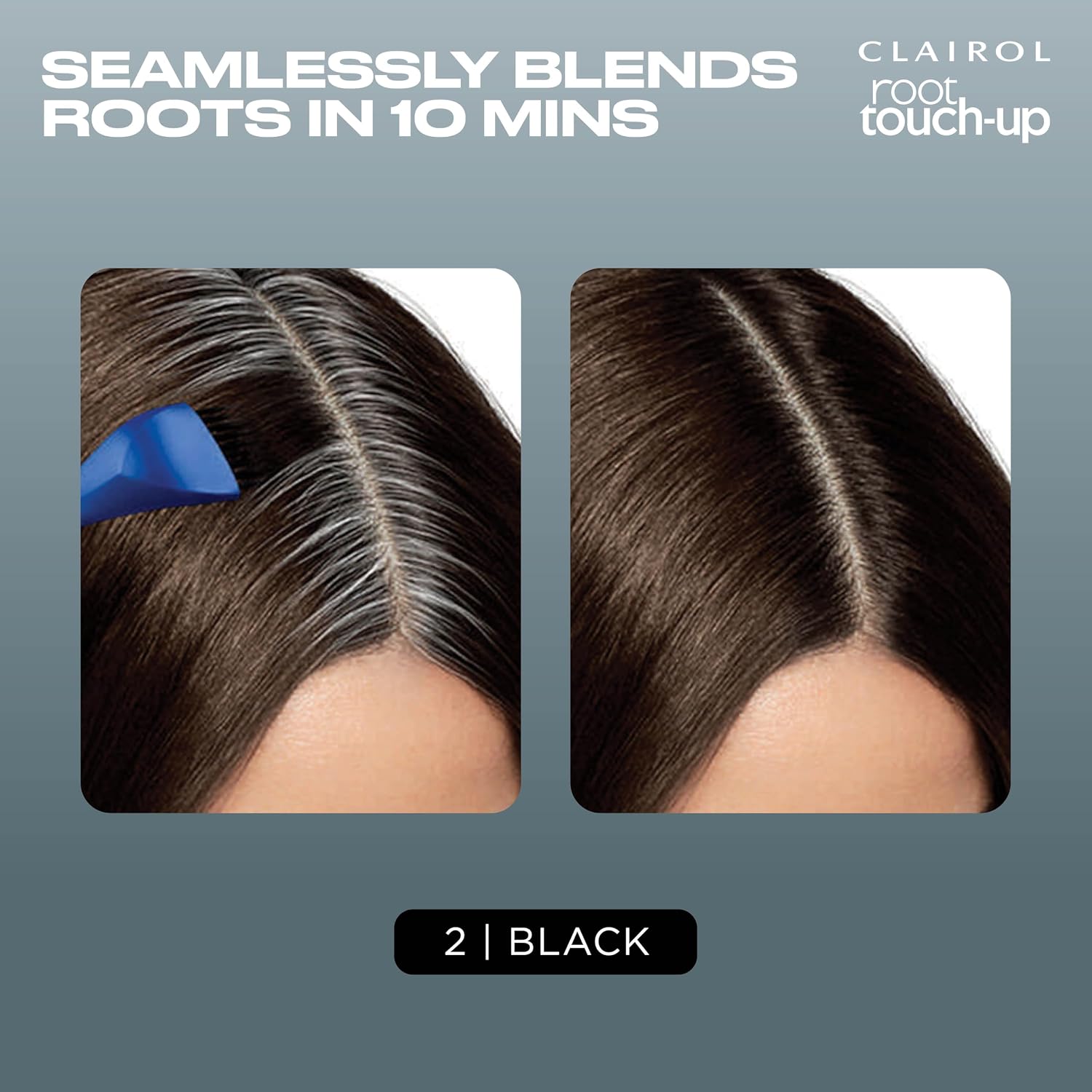 Clairol Root Touch Up Permanent Hair Dye, 6 Light Brown, Pack of 2
