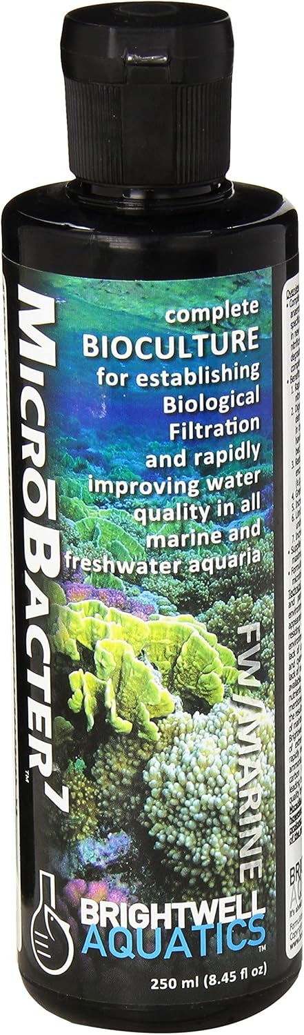 Brightwell Aquatics MicroBacter7 Biological Filter Bioculture Aid, 500 ml