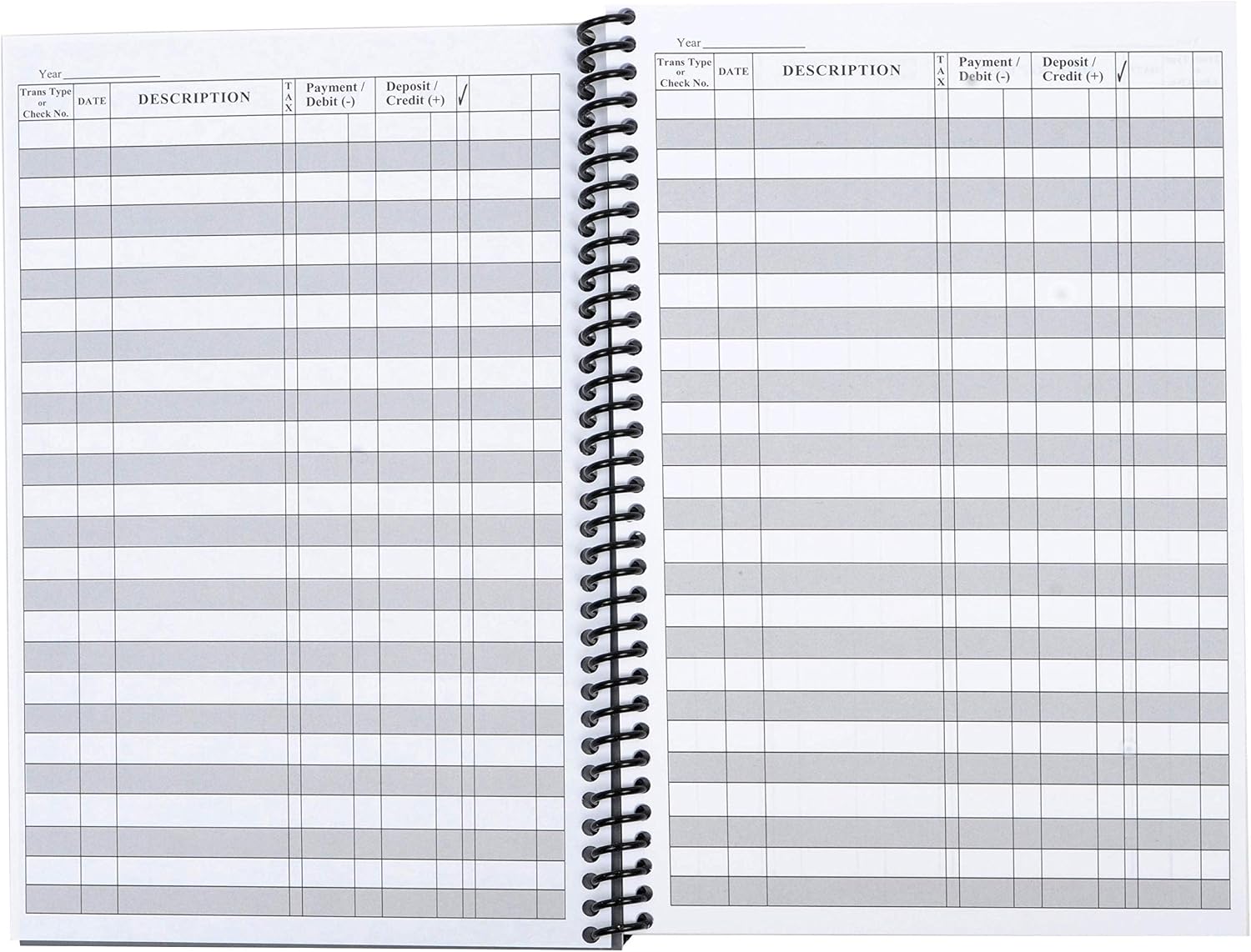 The Superior Register's Premium Check Book Register & Debit Card Ledger Notebook - Checking Account Register, Business Ledger, Cash Log & Expense Tracker - Standard Edition - 1 Pc, Teal