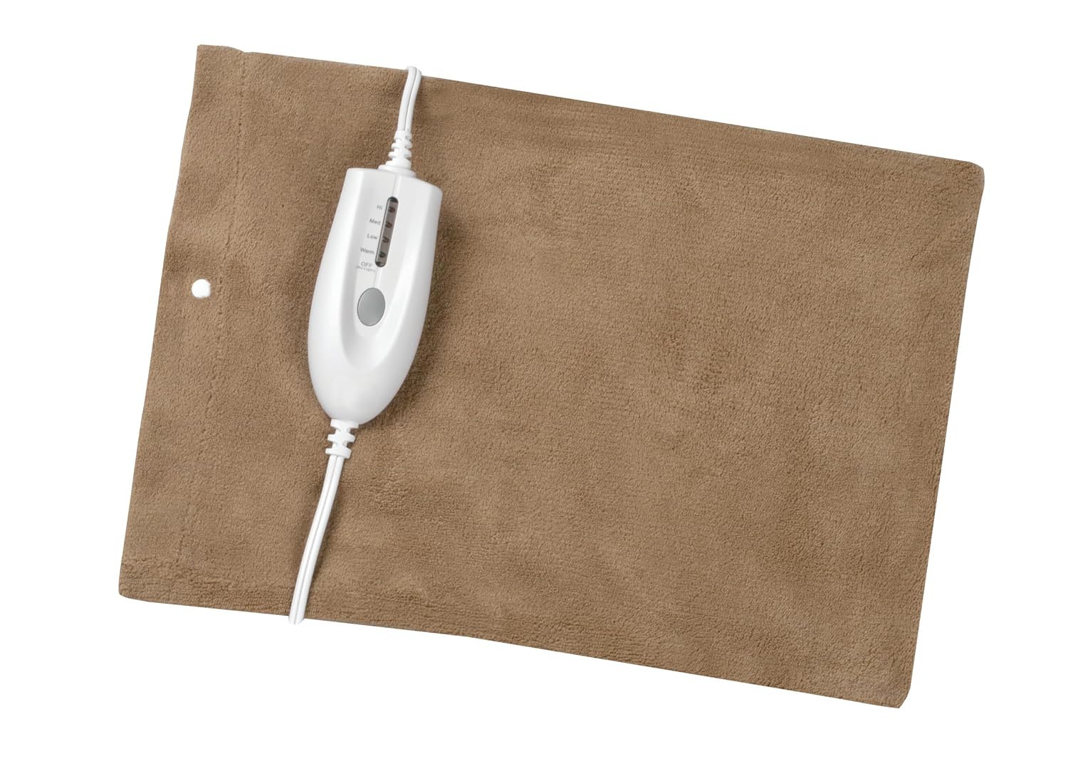 Deluxe Heating Pad Moist/Dry Heat Therapy | Moist & Dry Heat Therapy for Sore Muscles, 4 Heat Settings, Sponge Included, Machine-Washable Cover
