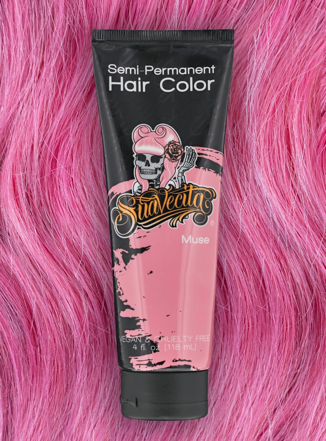 Suavecita Semi-Permanent Hair Color Muse Pink Vegan Cruelty Free