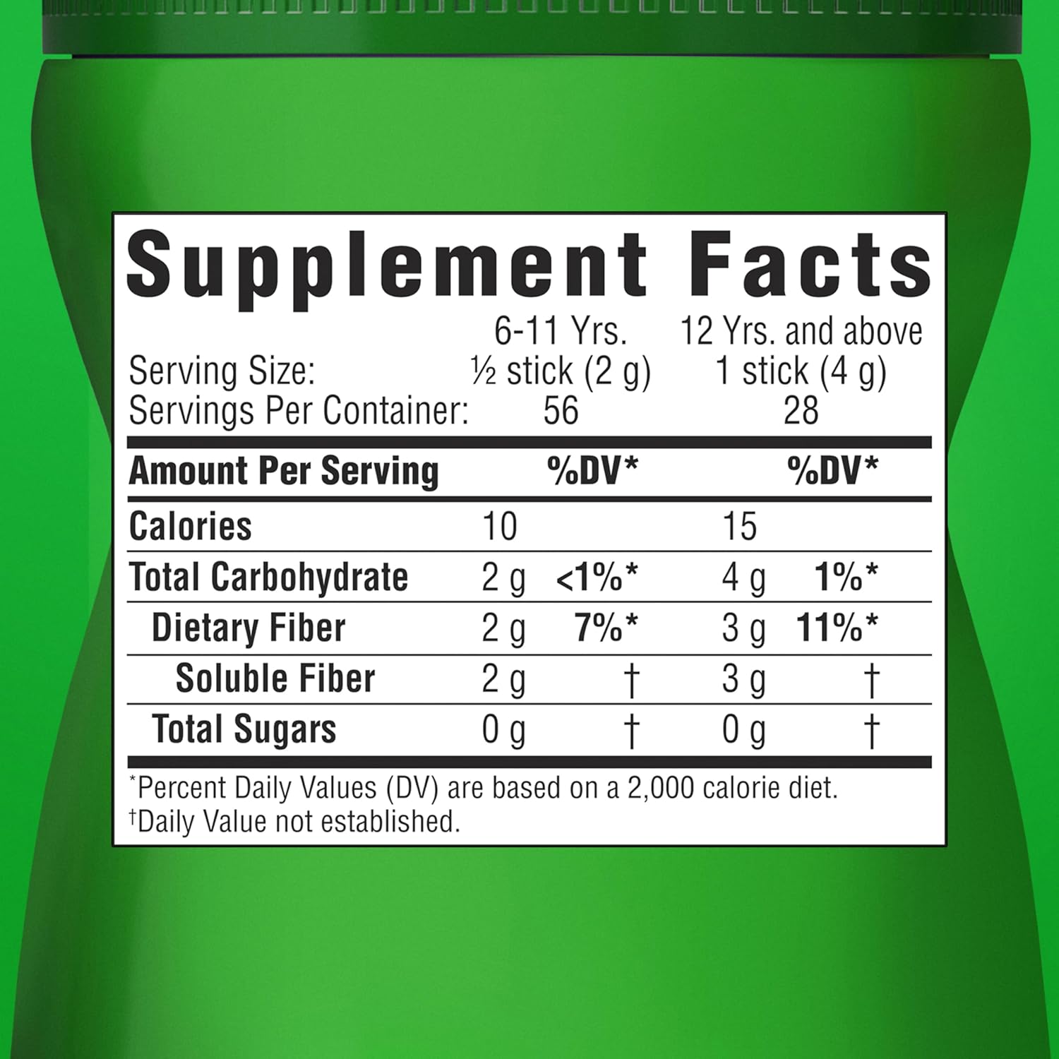 Benefiber On The Go Prebiotic Fiber Supplement Powder for Digestive Health, Daily Fiber Powder