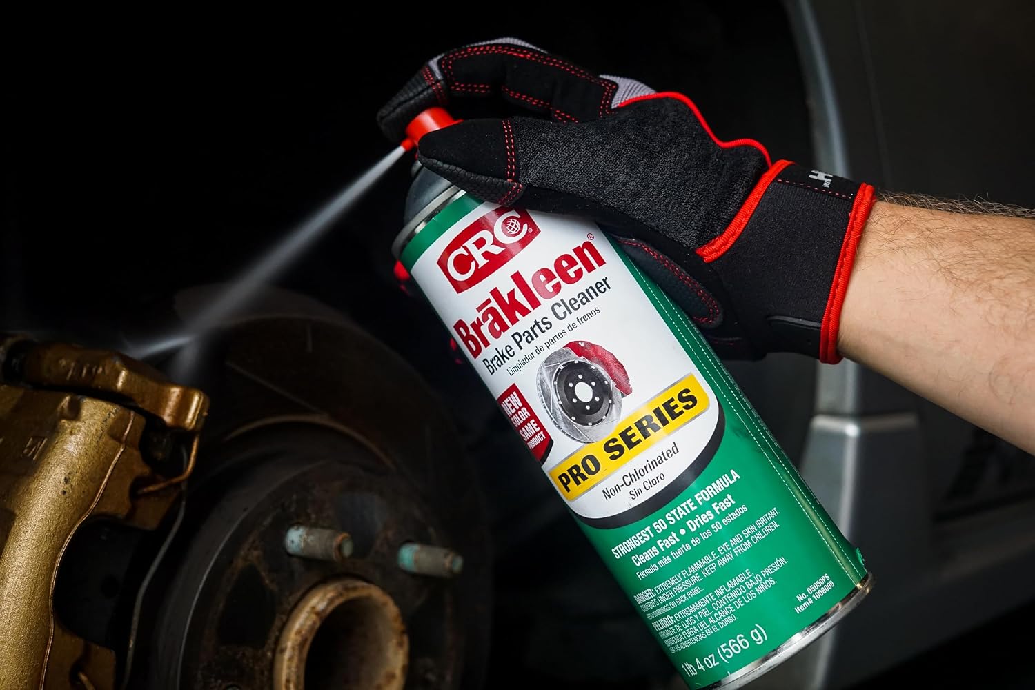CRC BRAKLEEN Brake Parts Cleaner - Non-Flammable -1lb 3 Oz (05089)