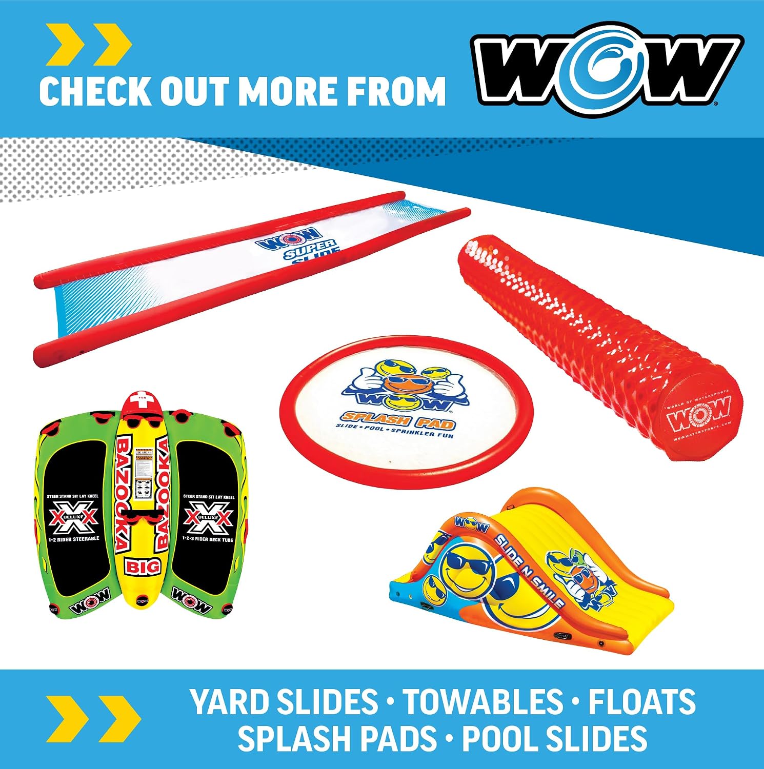 World of Watersports First Class Foam Pool Noodles for Swimming and Floating, Pool Floats, Lake Floats