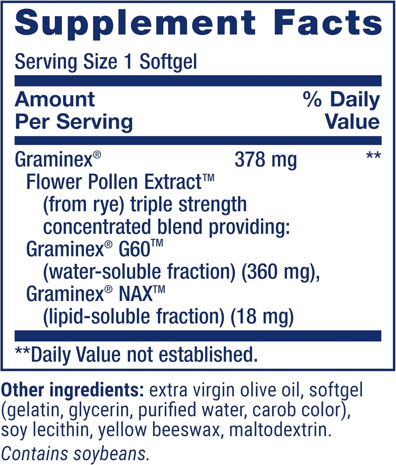 Life Extension Triple Strength ProstaPollen, 30 Softgels | Supports Prostate Health & Function, Flower Pollen Extract, Gluten-Free, 1 Daily