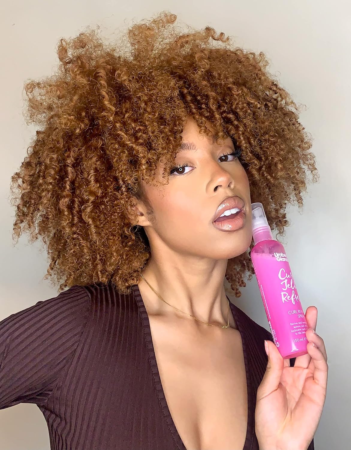 Umberto Giannini Curl Jelly Scrunching Jelly 6.7 fl Oz - Frizz Solution Defining Hair Gel for 2a-4c Curly, Wavy, Coily Hair - Vegan & Cruelty-Free