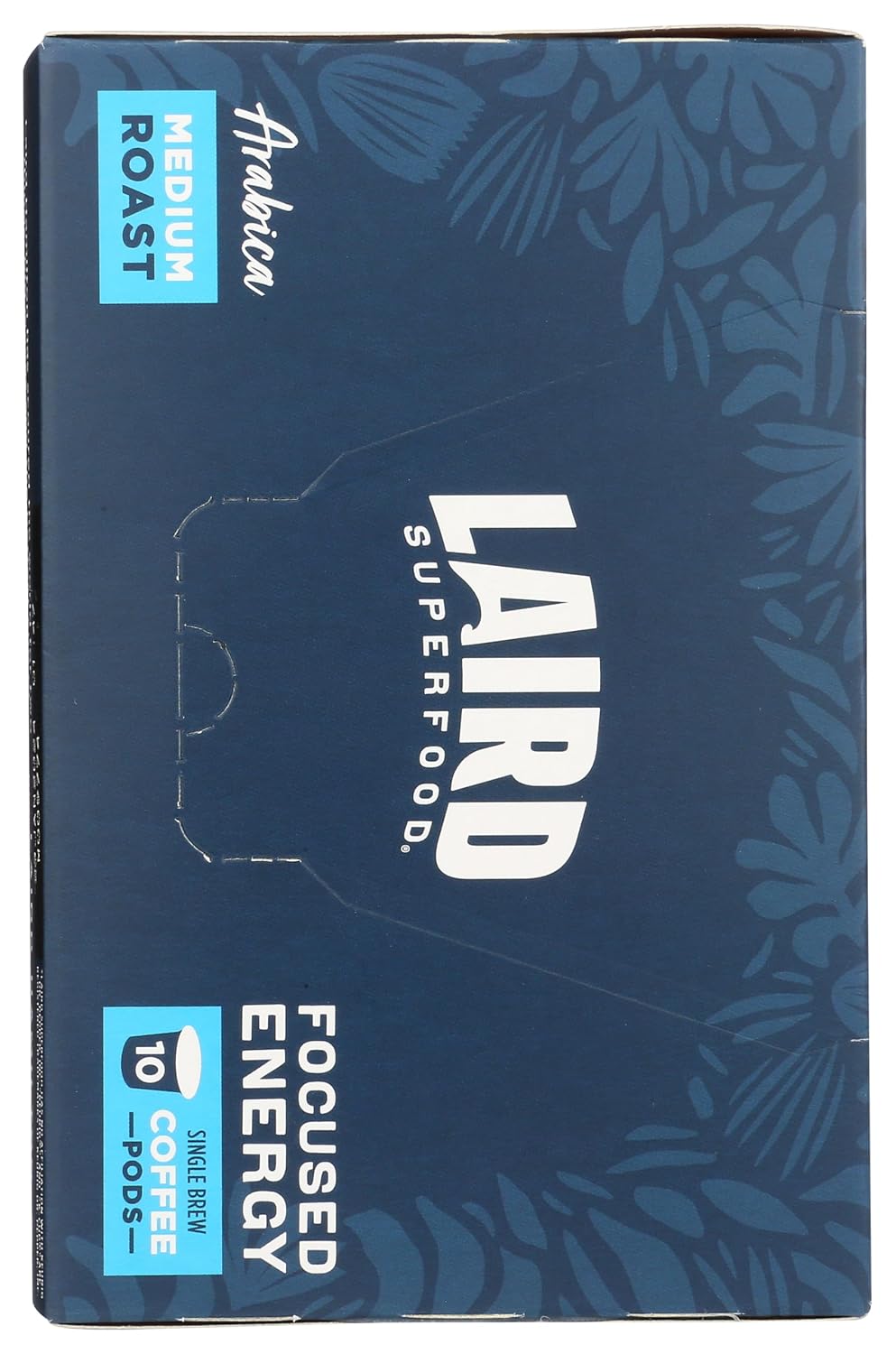 Laird Superfood Peruvian Dark Roast Coffee with Functional Mushrooms, Certified Organic Peruvian Ground Coffee Beans, Gluten-Free, Dairy-Free, Non-GMO