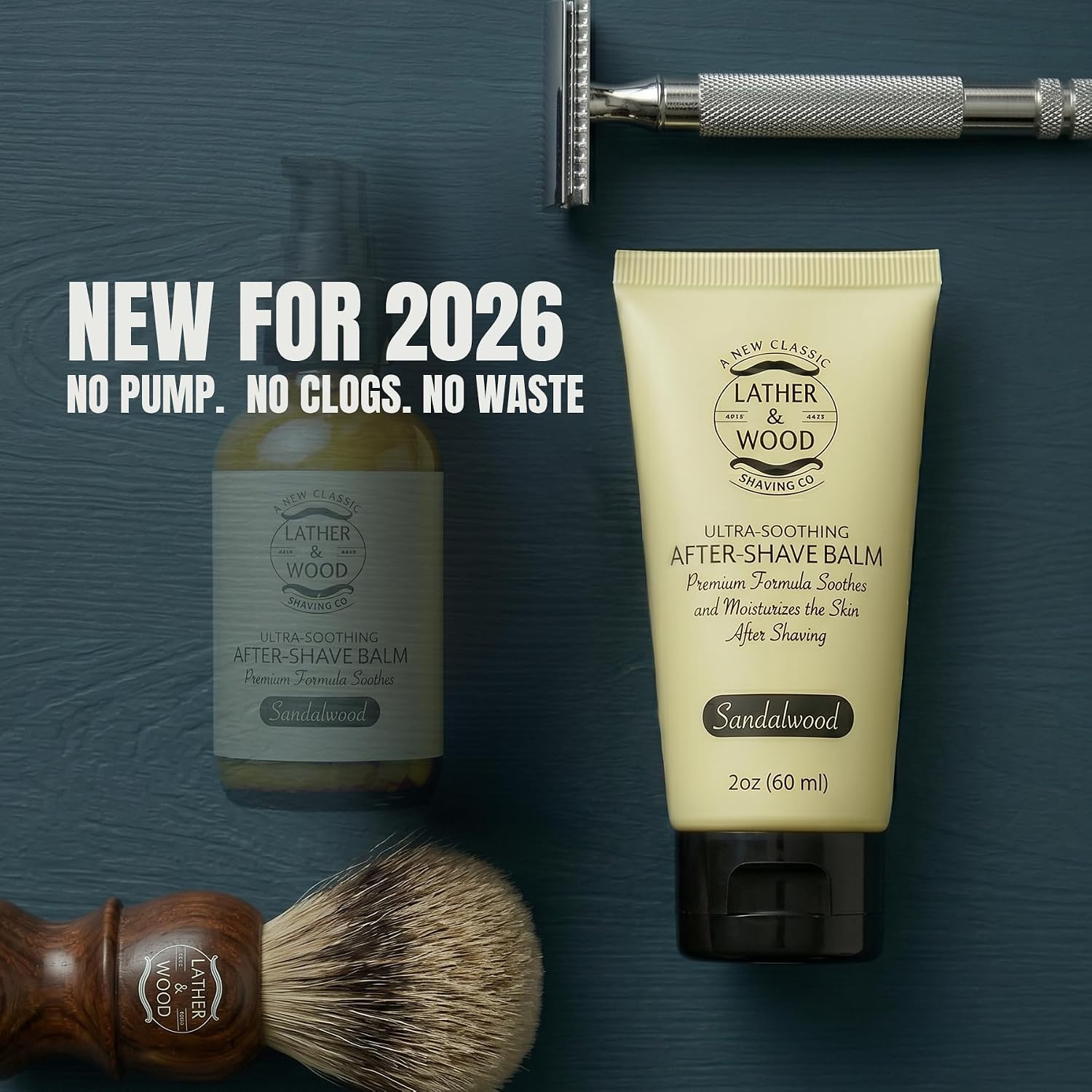 Best After-shave Balm, Sandalwood Scent, Premium Aftershave Lotion, Soothes and Moisturizes Face after shaving, Does Not Dry The Skin, Eliminates Razor Burn For A Silky Smooth Finish …