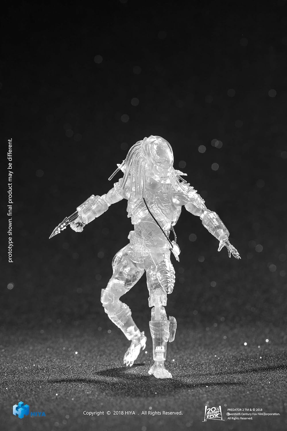 Hiya Toys Predator 2: Invisible City Hunter Prdator 1: 18 Scale 4" Acton Figure, Multicolor (JAN192905)