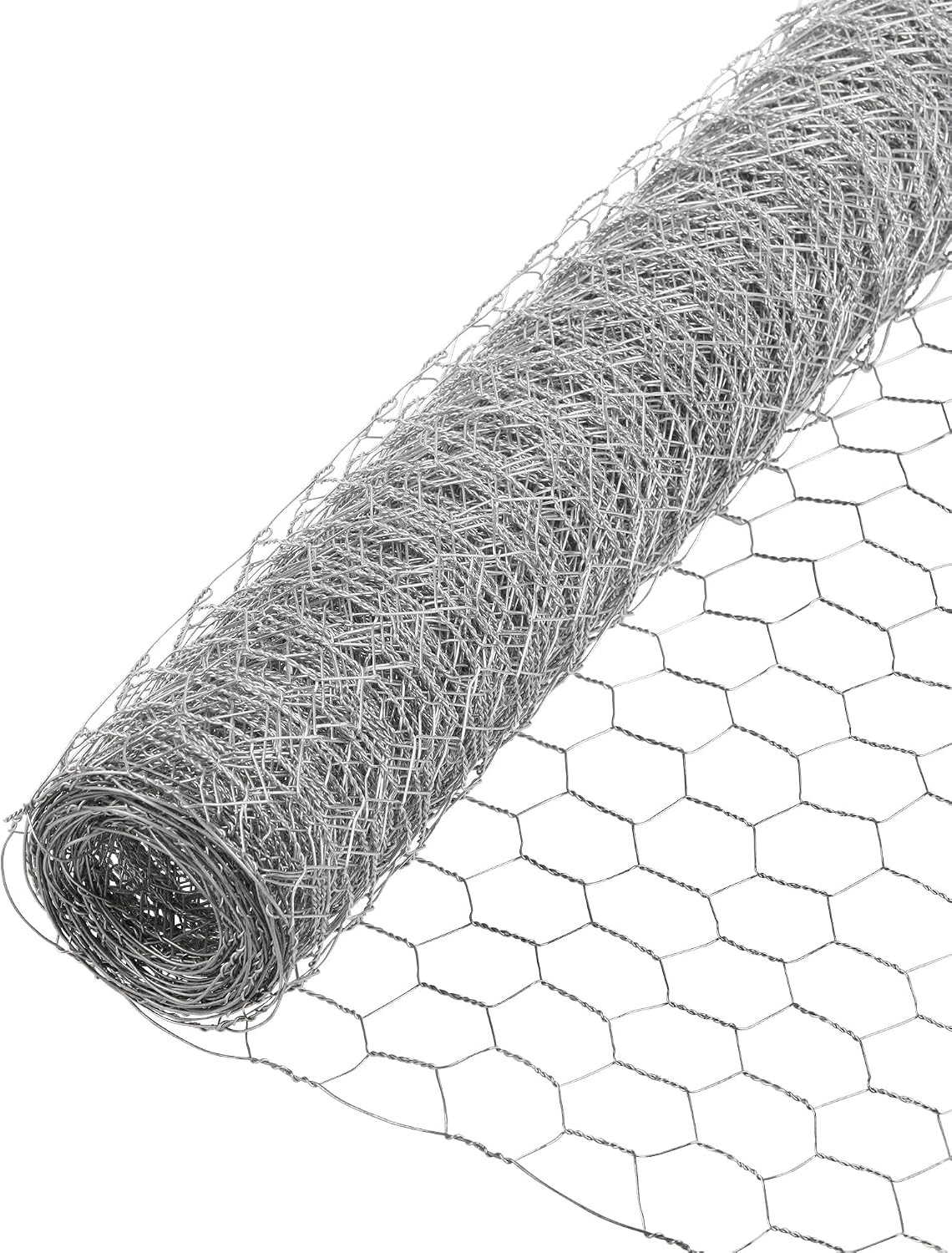 YARDGARD 2 Inch Poultry Netting, Chicken Wire Fence, 20 Gauge Galvanized Steel, Rabbit Fencing, Bird Enclosures, Garden Protection and Plant Support, 48 Inches x 150 Feet