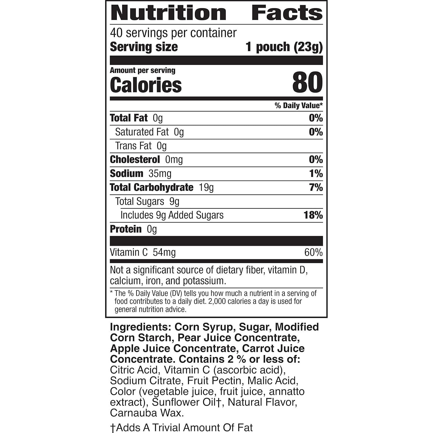 Mott's Fruit Flavored Snacks, Assorted Fruit, Pouches, 0.8 oz, 22 ct (Pack of 6)