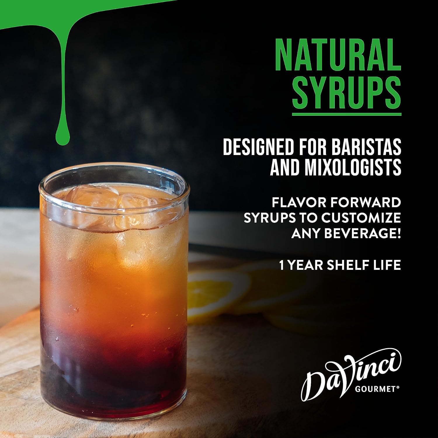 DaVinci Gourmet Naturals Coconut Syrup, 25.4 Fluid Ounces (Pack of 1)
