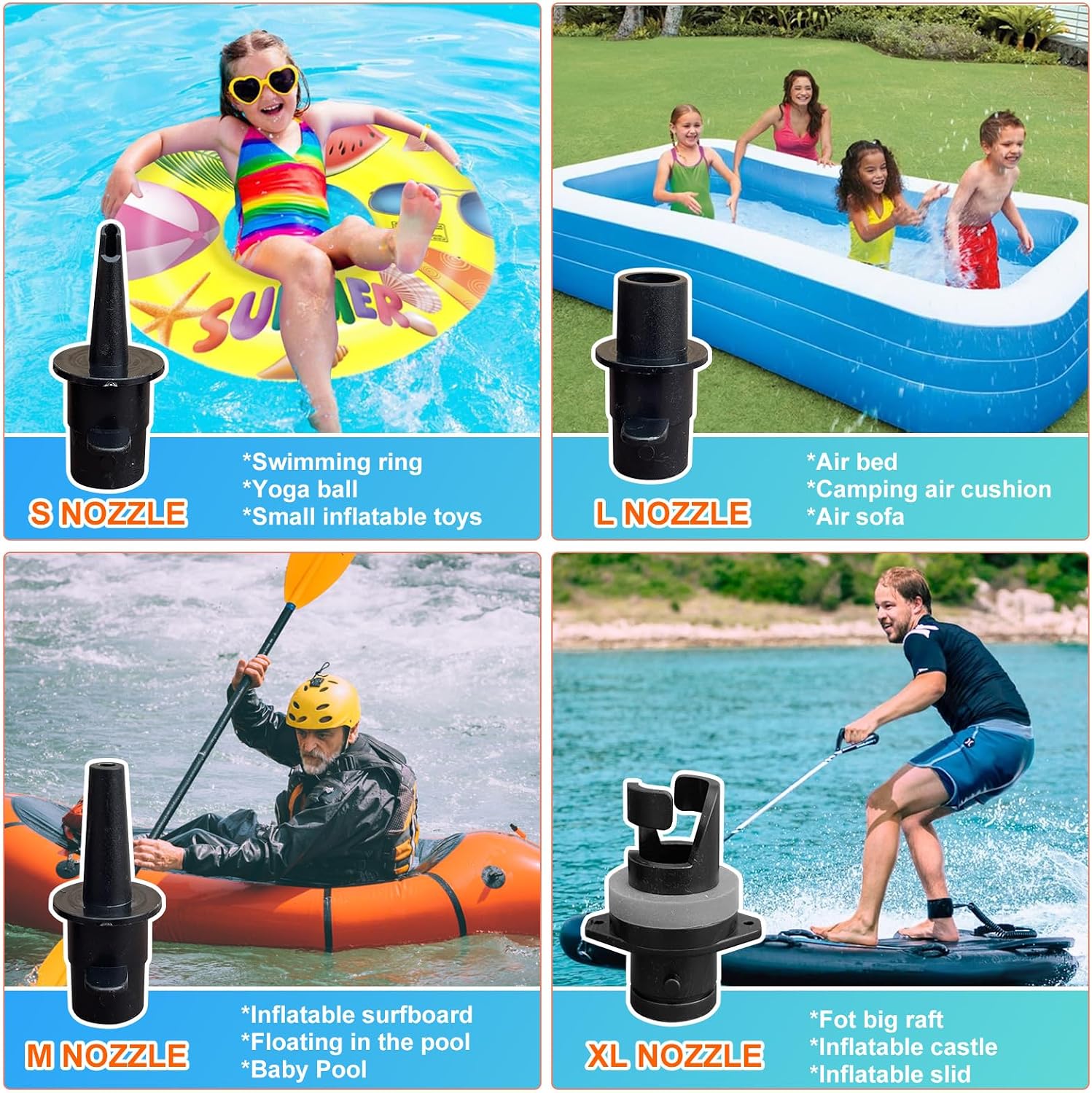 Electric Air Pump For Inflatable Air Tumble Track Gymnastics / Flooring / Tumbling / Yoga / Taekwondo / Exercise Gym Fitness Training Mat Inflatable