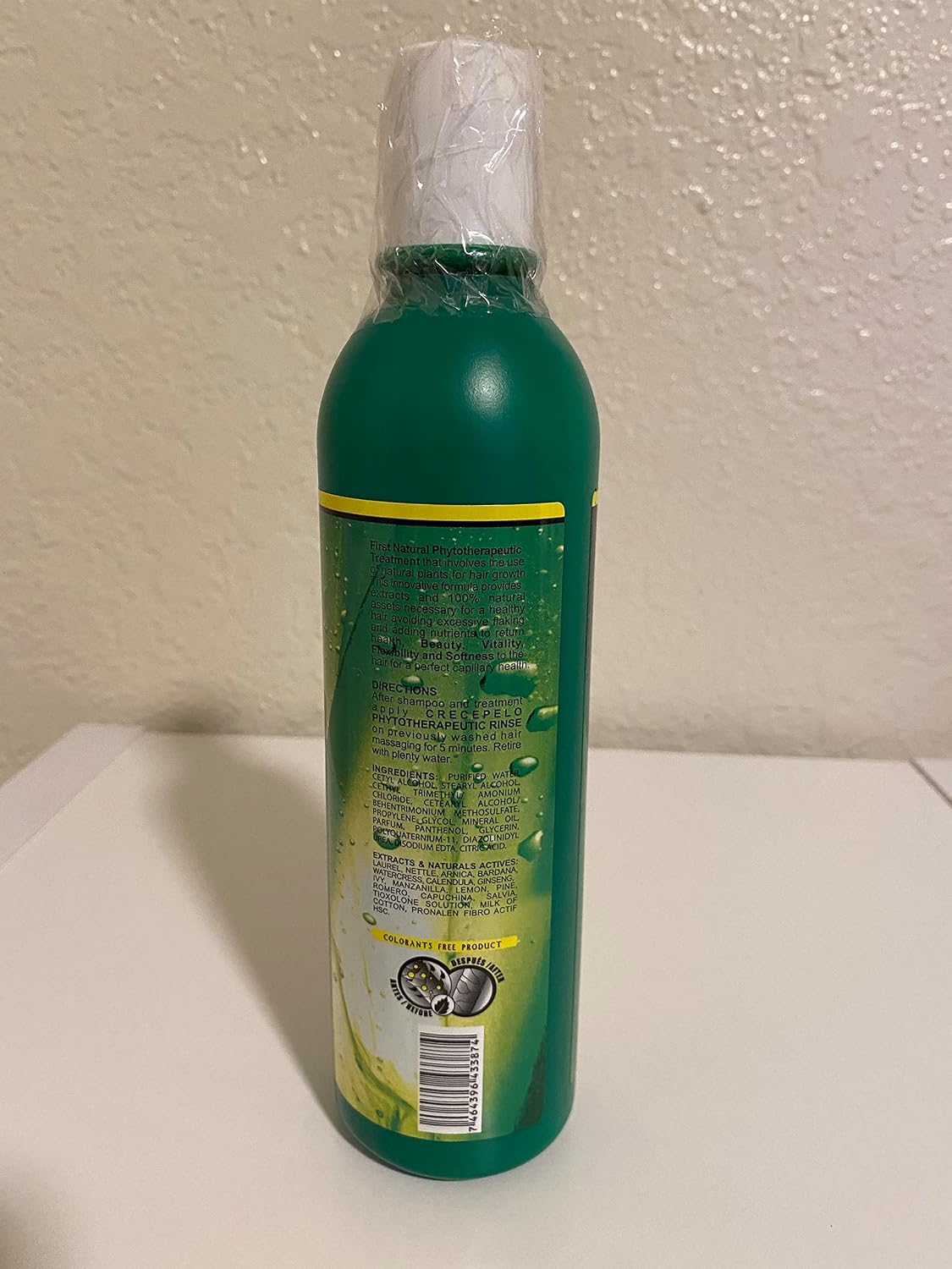 Crece Pelo Natural Hair Growth Duo – Phytotherapeutic Shampoo & Rinse Combo Set – Boosts Growth