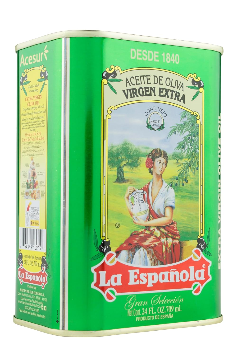 LA ESPAÑOLA First Cold Pressed Extra Virgin Olive Oil, 24 OZ