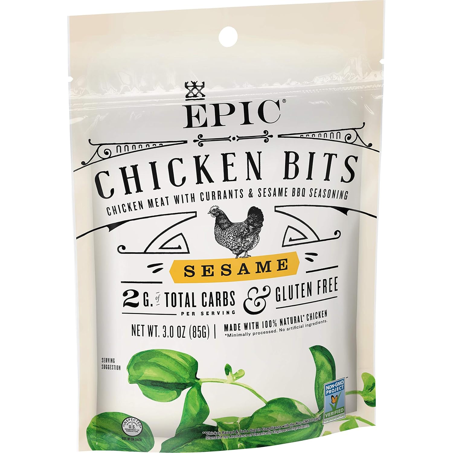 EPIC Provisions Hickory Smoked Bacon Bits, Gluten-Free, 3 oz