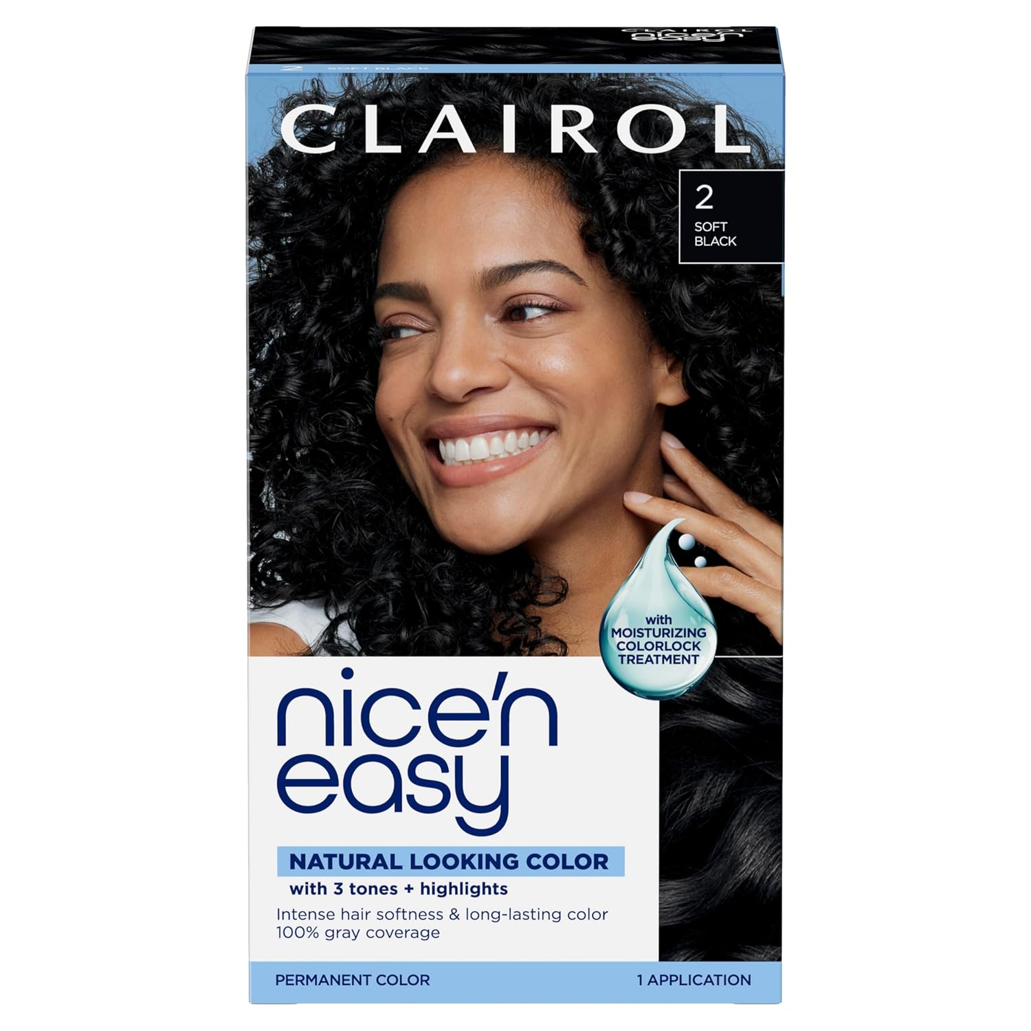 Clairol Nice'n Easy Permanent Hair Dye, 6A Light Ash Brown | Pack of 3