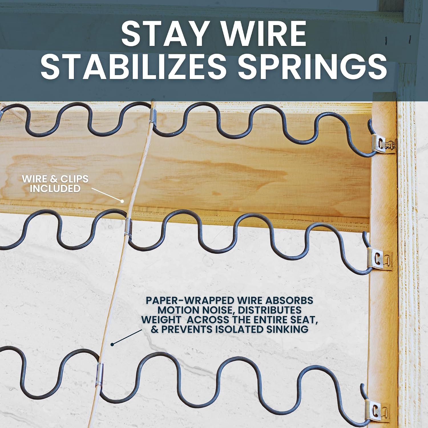 House2Home 18" Sofa Spring Repair Kit – Complete Couch Fix