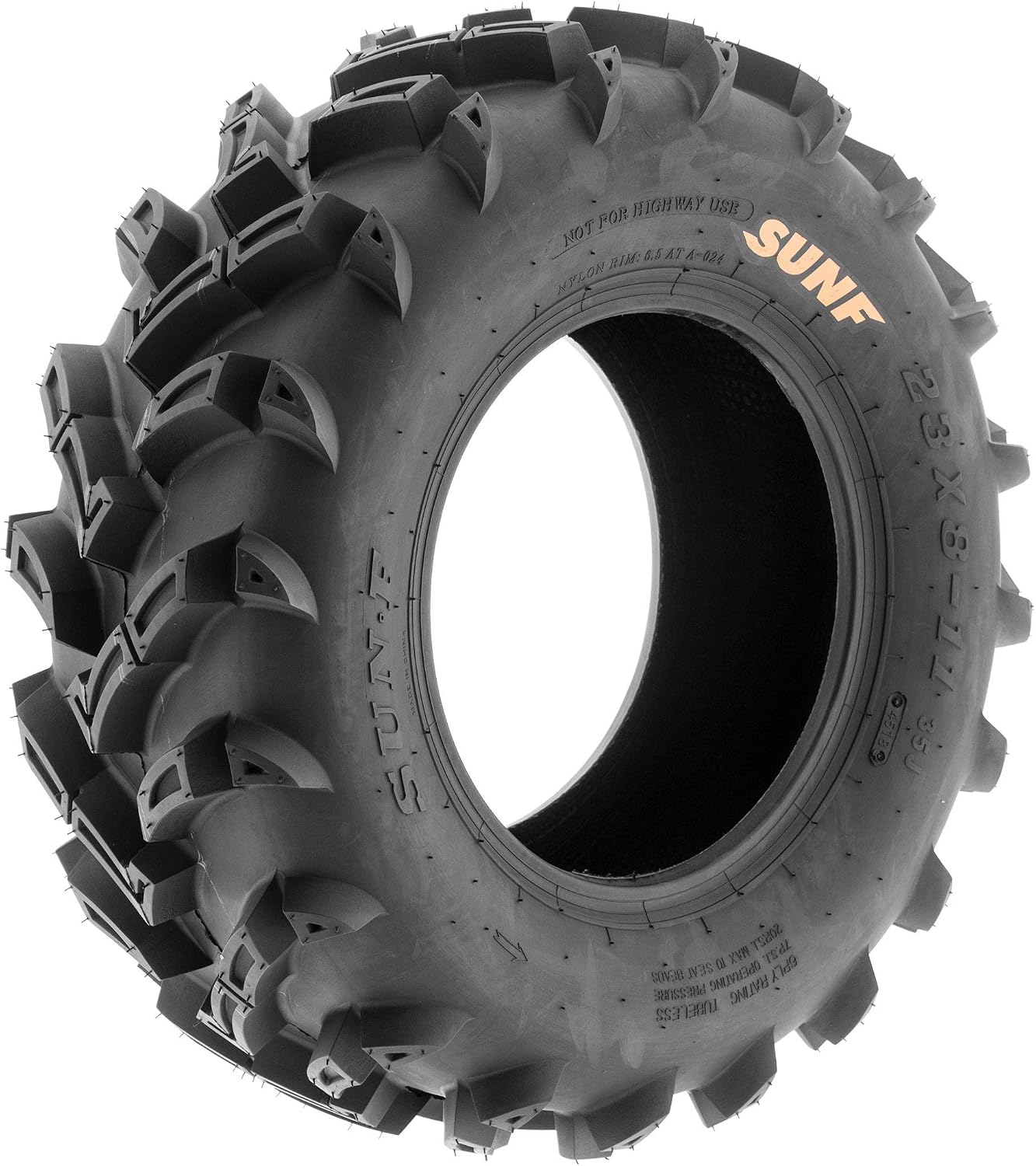 SunF Set 2 ATV Tires 22x11-9 Muddy 22x11x9 Dirt Mud 6 PR A024