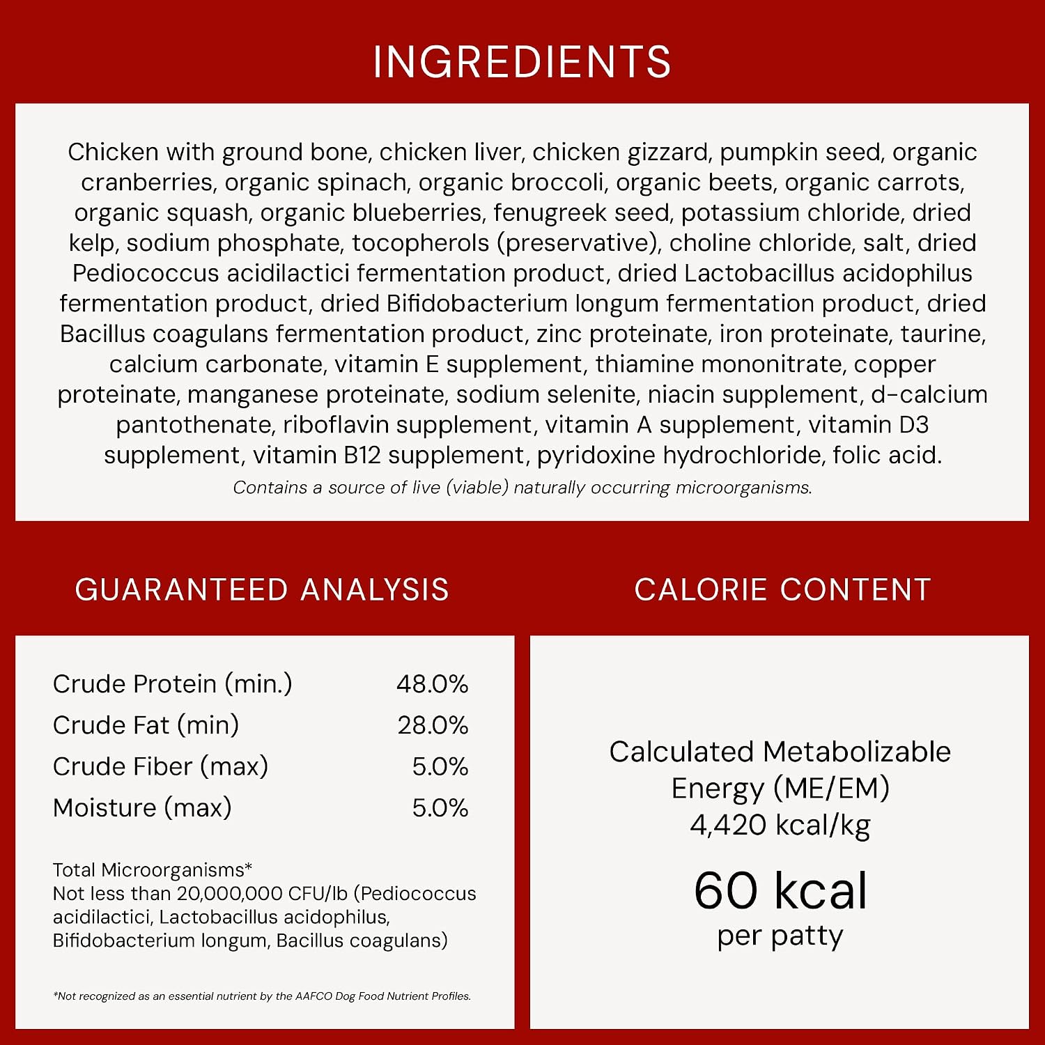 Stella & Chewy’s Freeze Dried Raw Dinner Patties – Grain Free Dog Food, Protein Rich Stella’s Super Beef Recipe – 5.5 oz