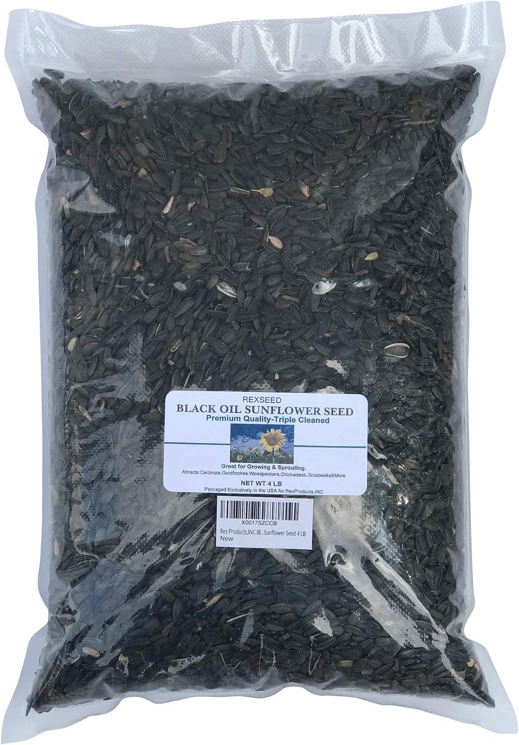 Black Oil Sunflower Seed 4 LB