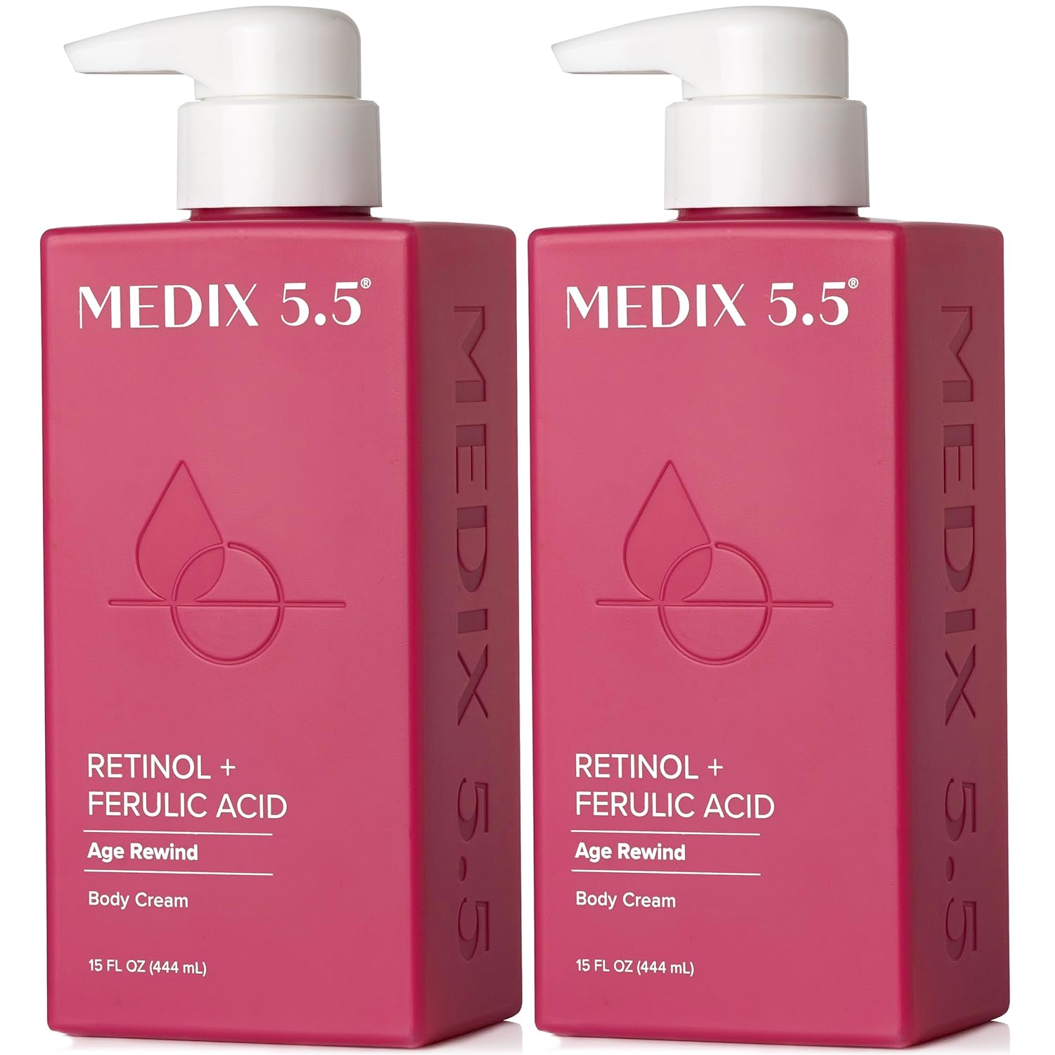 MEDIX 5.5 Collagen Cream Skin Care Face Lotion & Body Lotion For Dry Skin | Anti Aging Collagen Peptides Firming Cream Body Moisturizers Lifts, Firms, & Tightens For Younger Looking Skin, 15 Fl Oz
