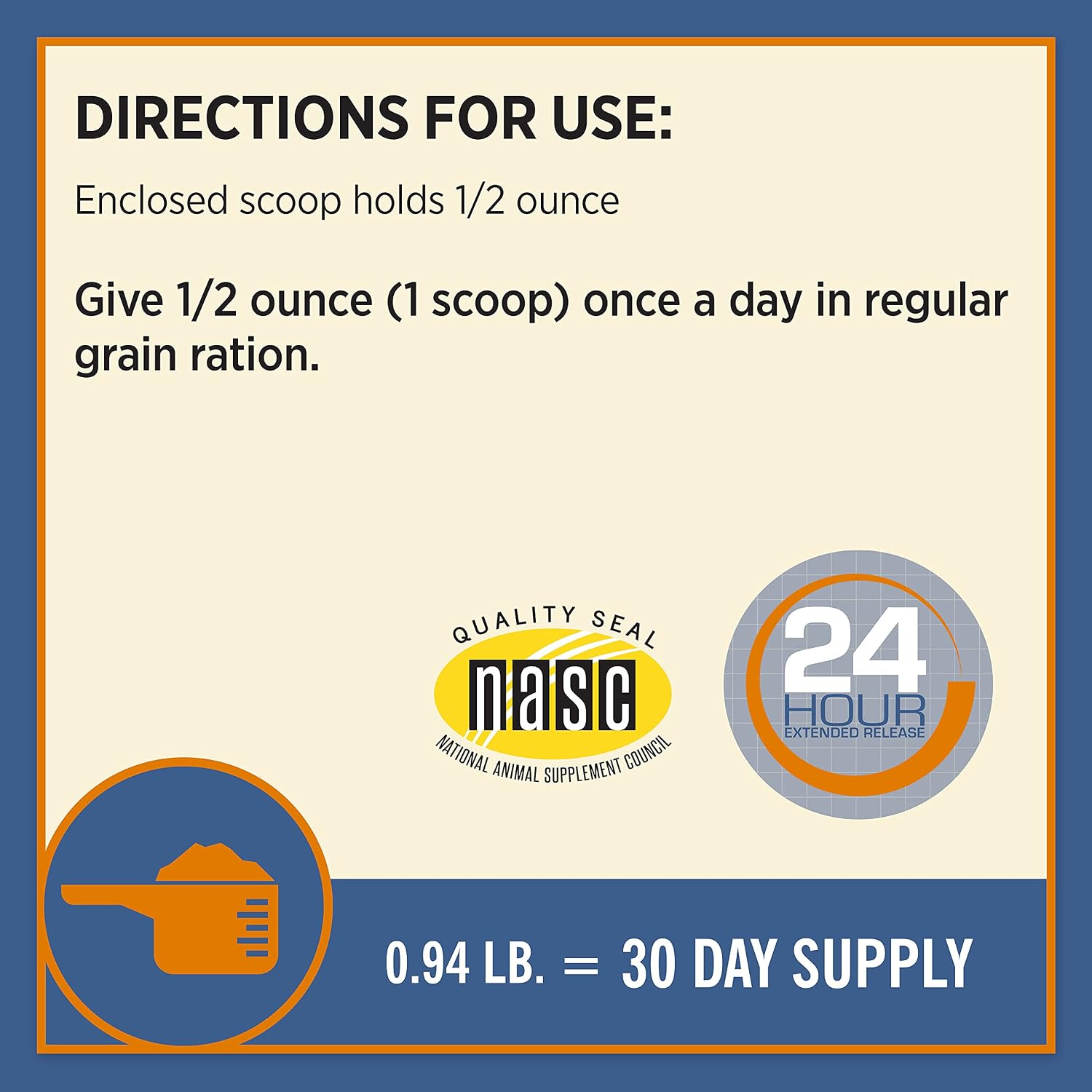 Farnam MaxFlex XR Extended Release Joint Supplement for Horses, Provides a continuous supply of joint health ingredients for 24 hours, 0.9375 pound