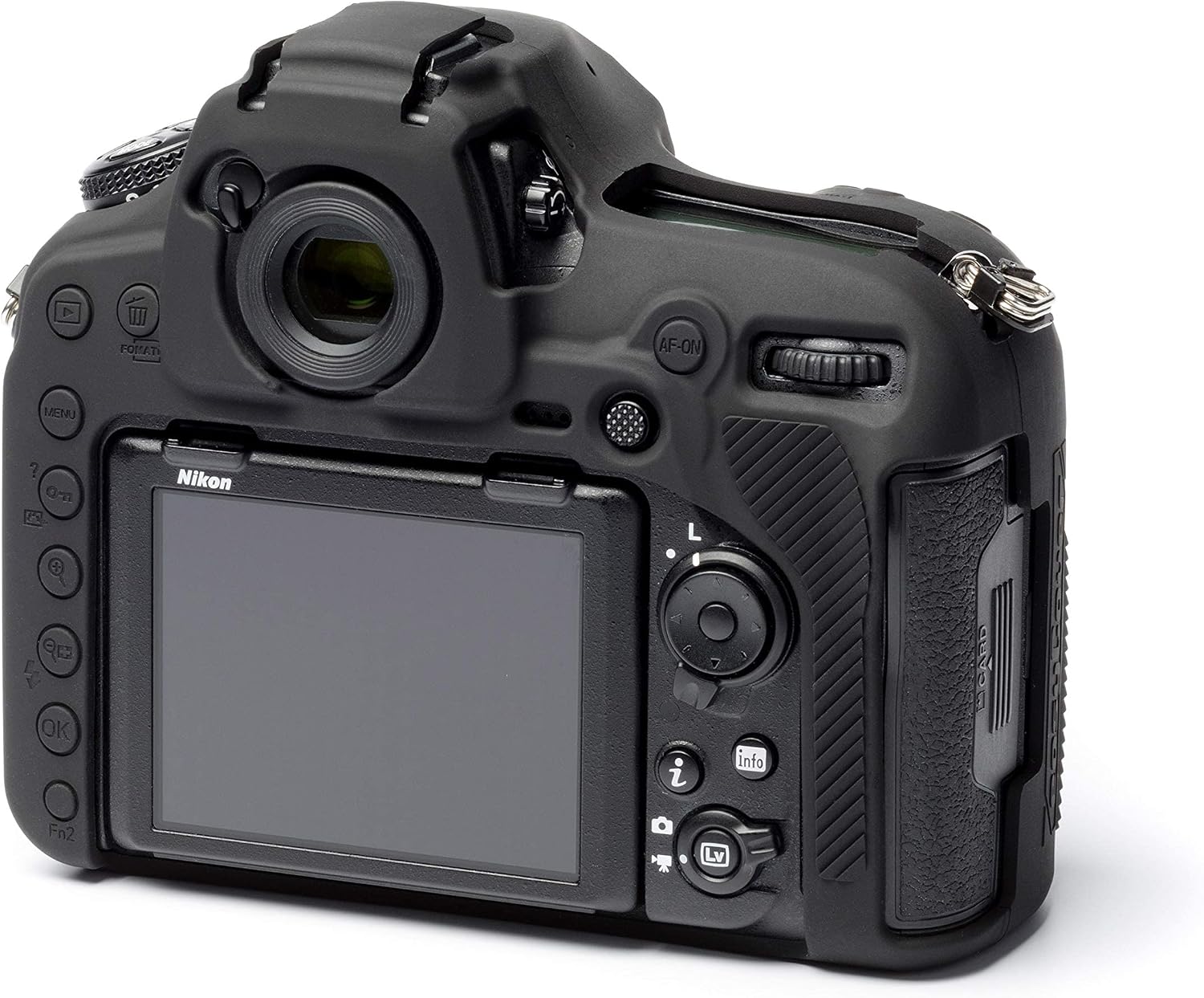 easyCover Silicone Case for Nikon D850 Camera, Black