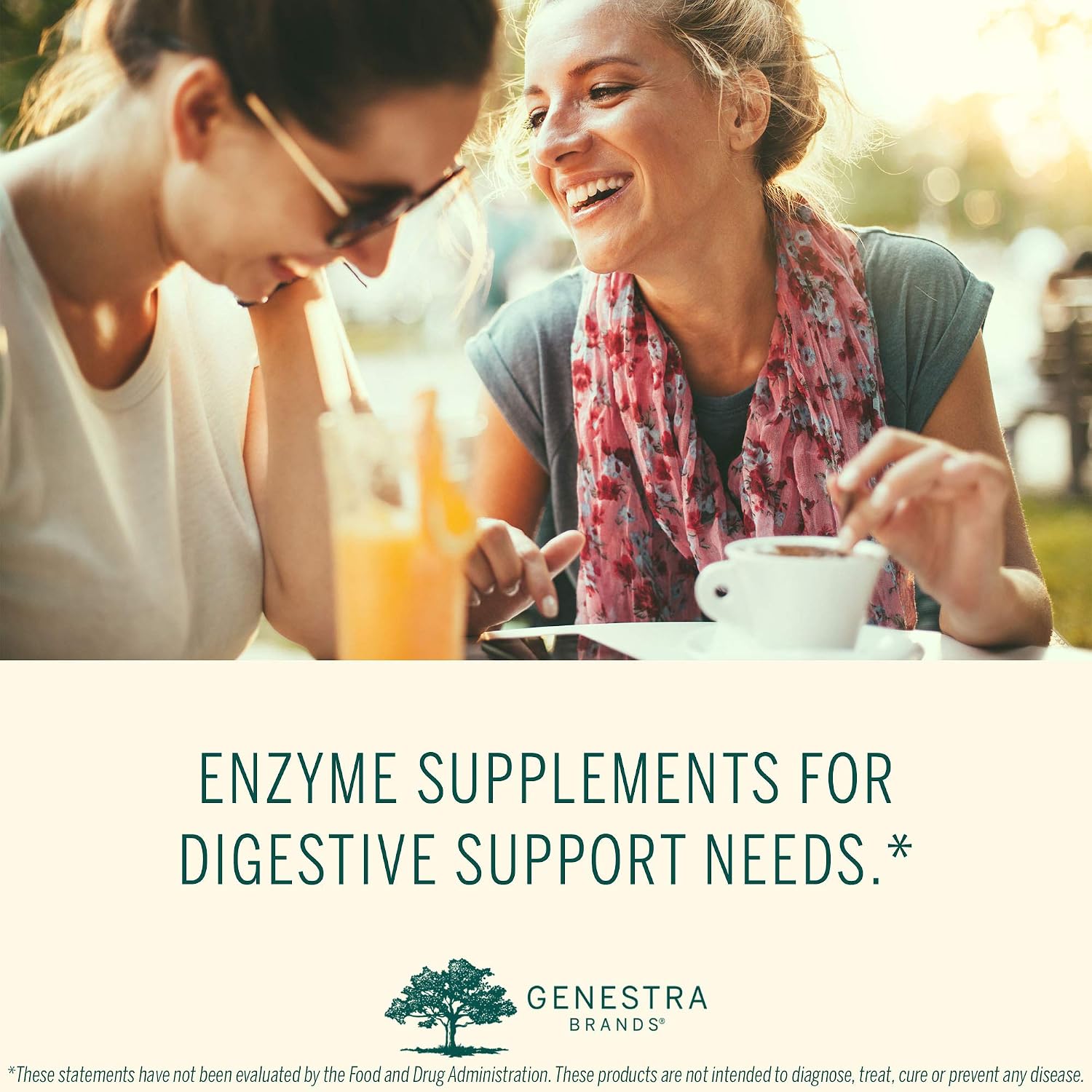 Genestra Brands Bio Enzymes | Complete Digestive Enzymes Formula in Chewable Tablets | 100 Chewable Tablets | Natural Peppermint Flavor | Complete
