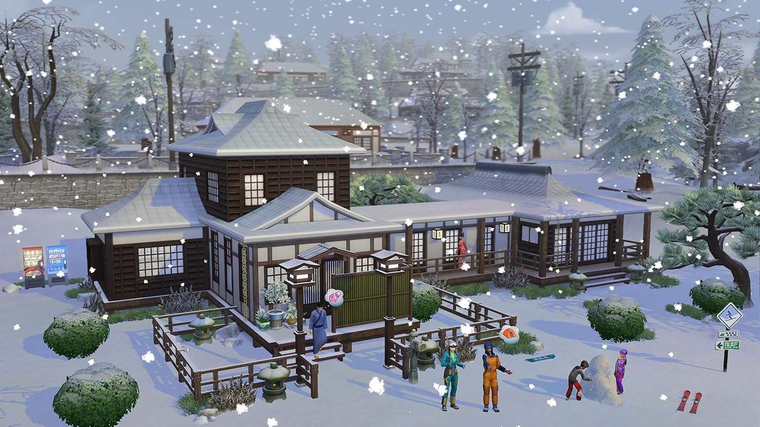 Sims 4 Snowy Escape Expansion Pack - PC