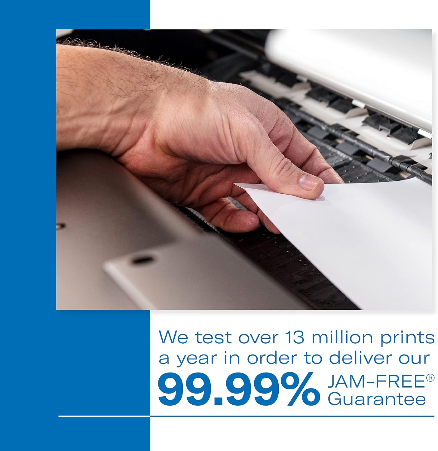 Hammermill Colored Paper, 20 lb Blue Printer Paper, 8.5 x 11 - Made in the USA, Pastel Paper, 103309R - 1 Ream (500 Sheets)