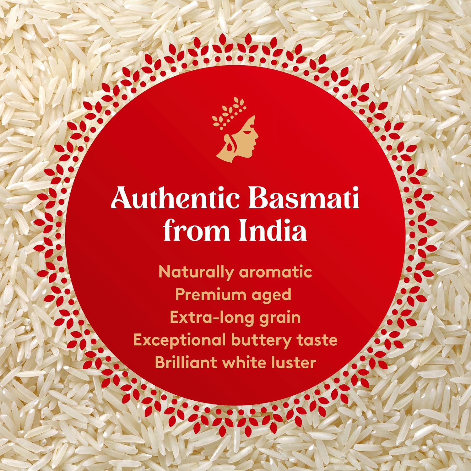 Royal Chef's Secret Basmati White Rice - 10 lb Bag | Premium Extra Long Grain Rice - Perfect for Biryanis, Pilafs, Pulao & Curries - Cook in Microwave or on Stove Top