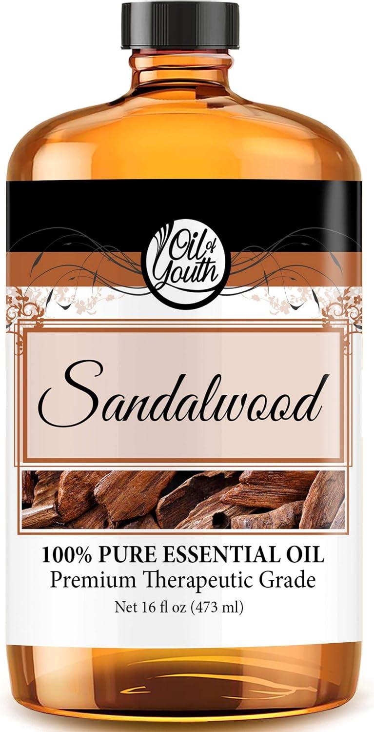 Oil of Youth Essential Oils 8oz - Cedarwood Essential Oil - 8 Fluid Ounces - Cedar Oils - Cedarwood Oil